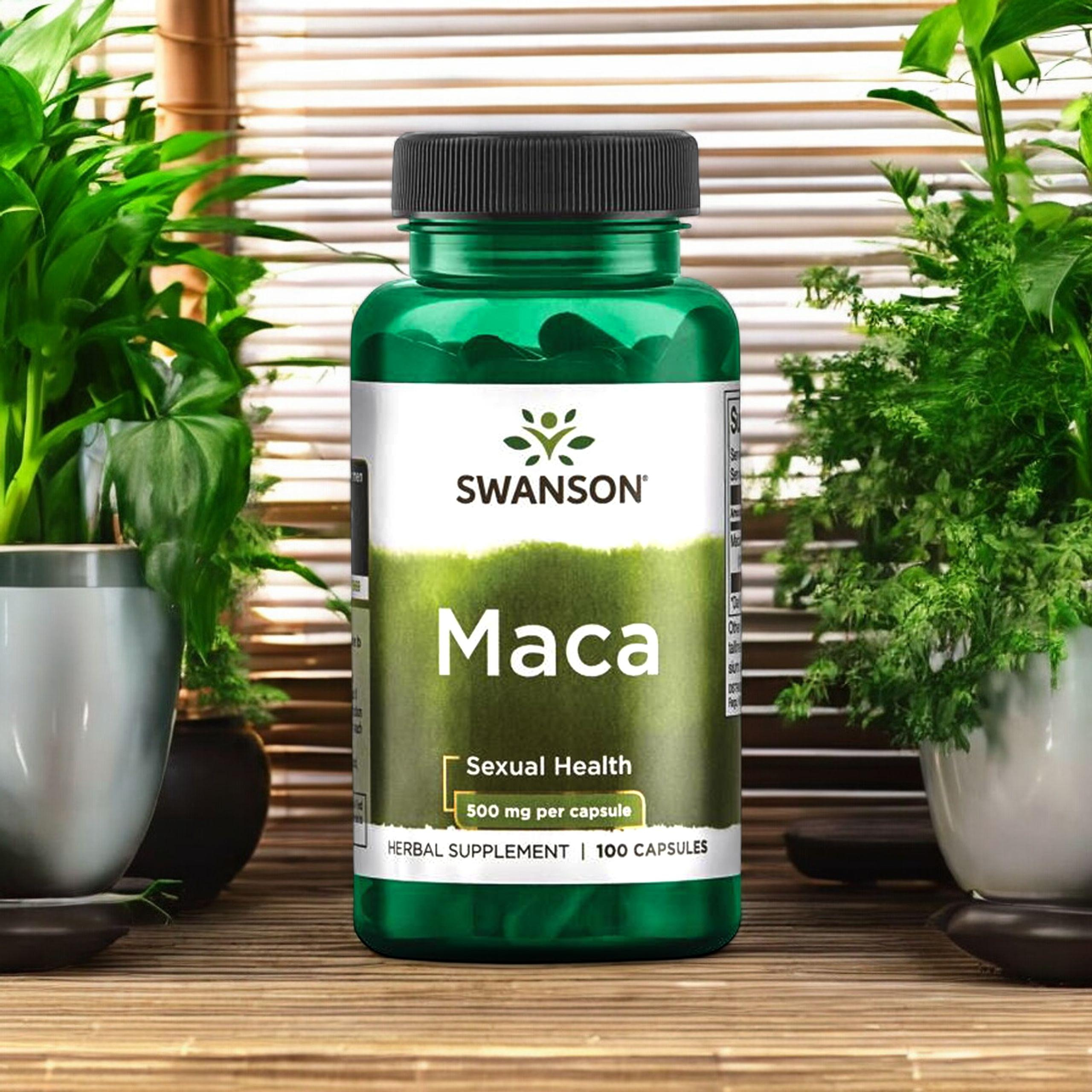 SWANSON Maca 500mg - 3x 100caps