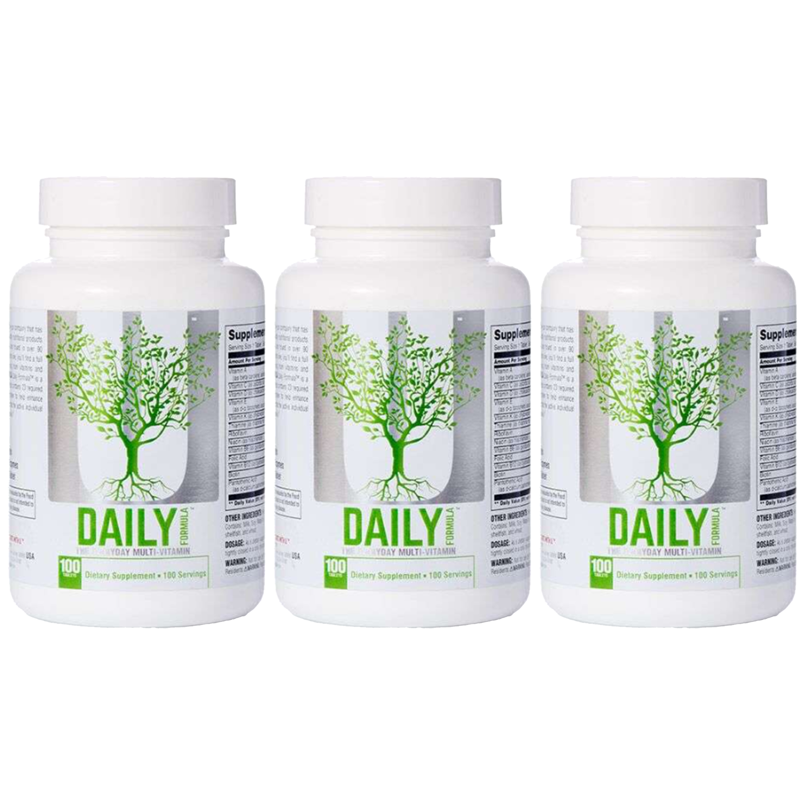 UNIVERSAL Daily Formula - 3x 100tabs