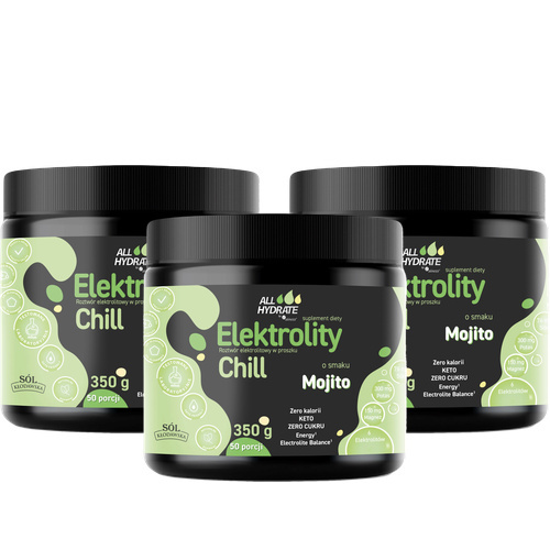 ALINESS - All Hydrate Elektolity Chill - 350g - Mojito x3