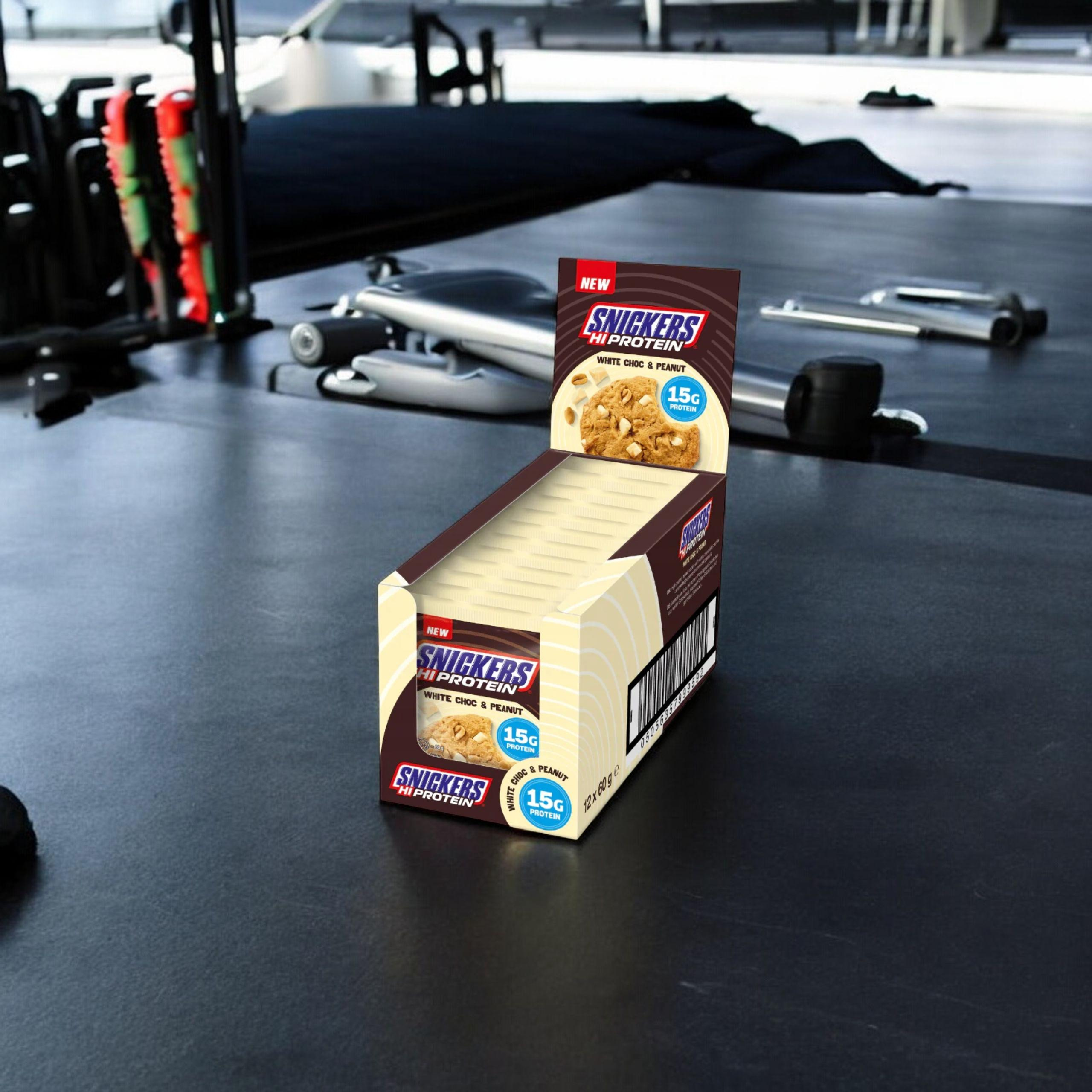 Mars - High Protein Cookie - 12x 3x 60g - White Chocolate & Peanut
