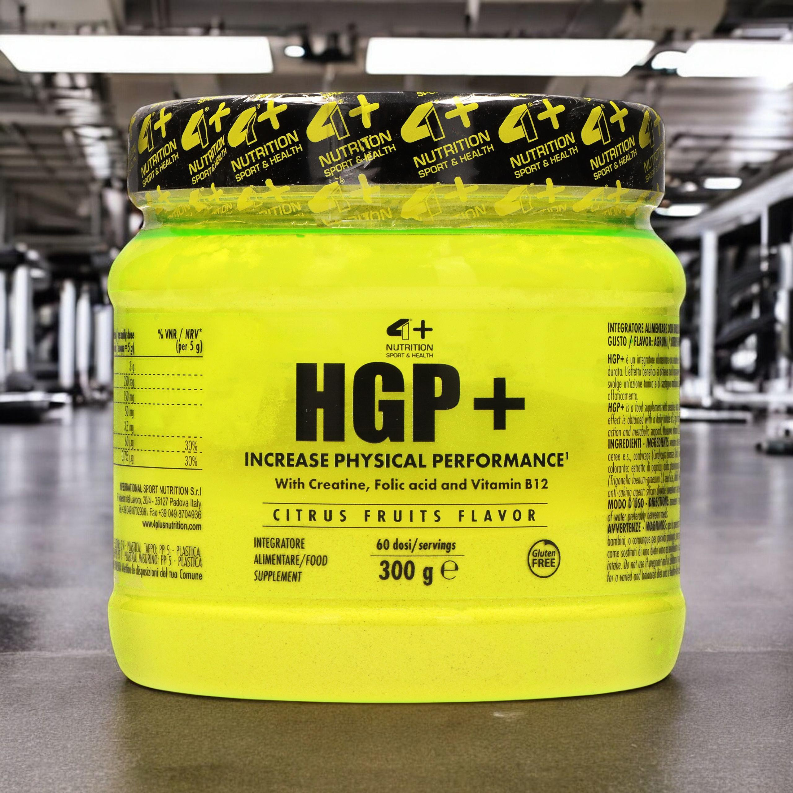4+ NUTRITION HGP+ - 3x 300g - Citrus Fruits