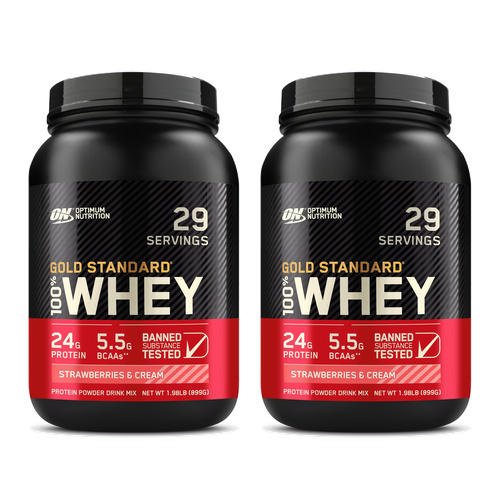 OPTIMUM NUTRITION - Whey Gold Standard - 2x 900g