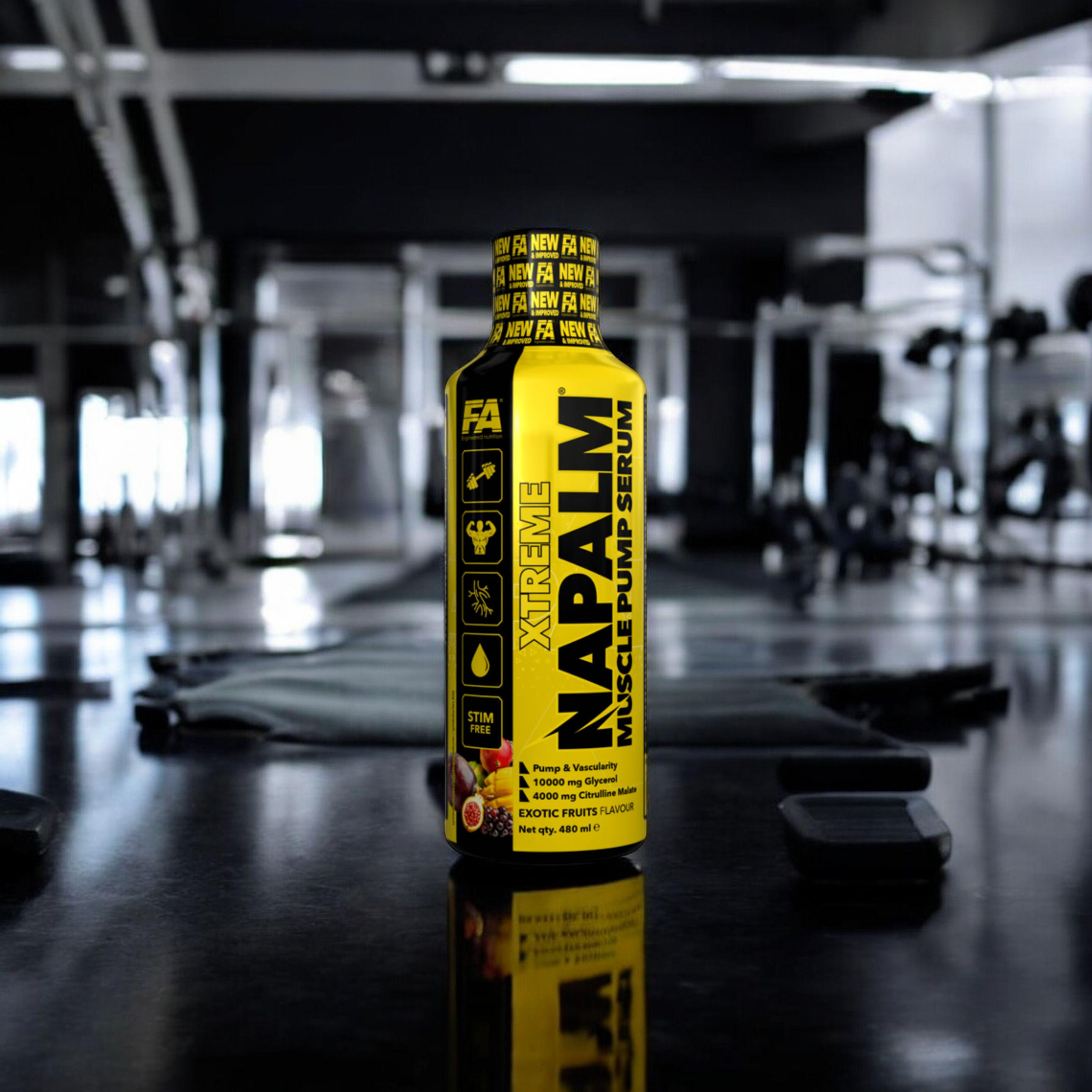 FITNESS AUTHORITY Napalm Muscle Pump Serum - 480ml - ExoticFruits - WYPRZEDAŻ - 31-03