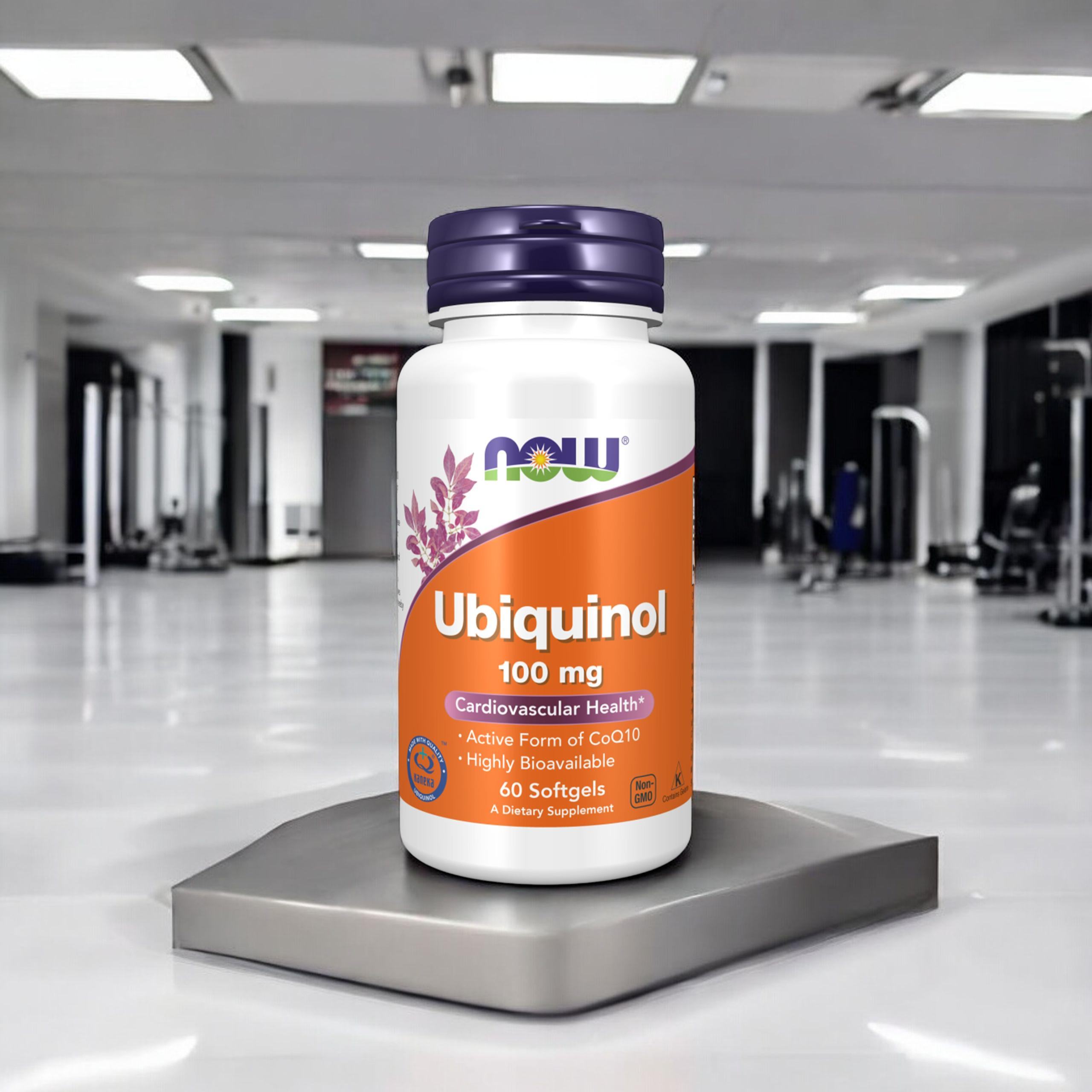 NOW Ubiquinol 100mg - 3x 60softgels