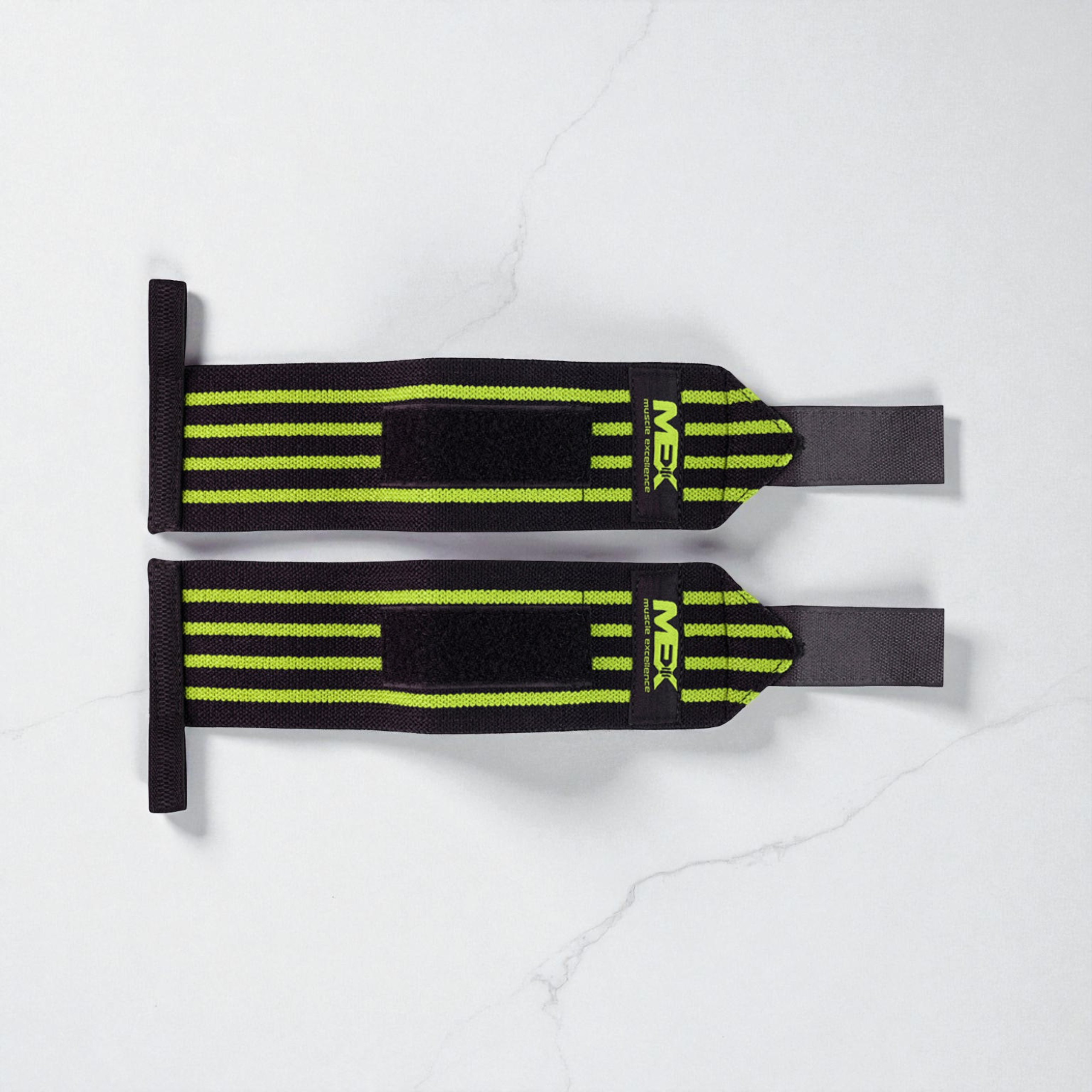 MEX SPORT - Wrist Wraps Mex - Yellow - 2x 30cm
