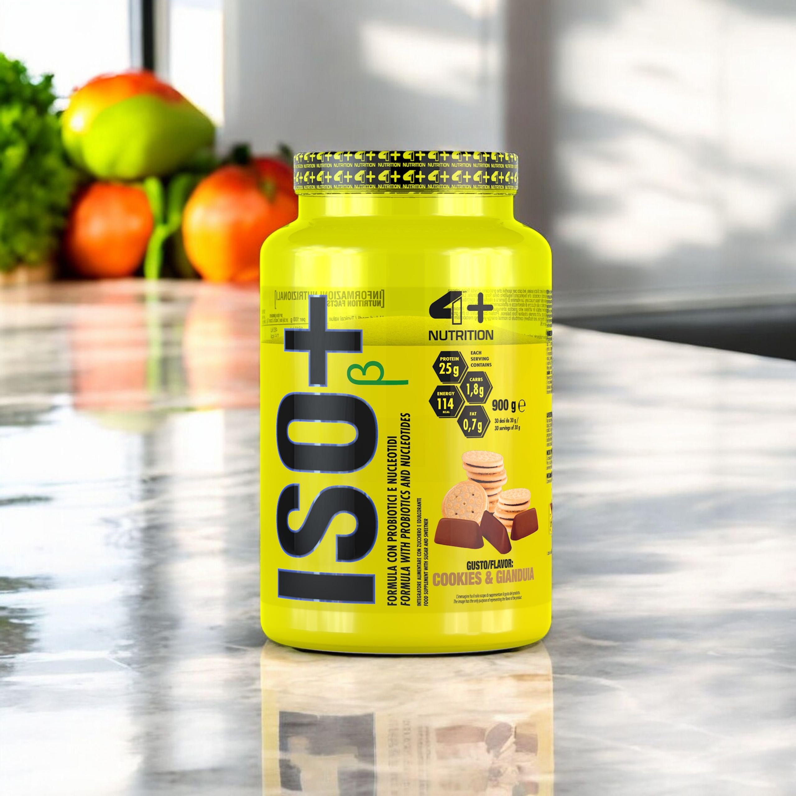 4+ NUTRITION Iso+ Probiotics - 3x 900g