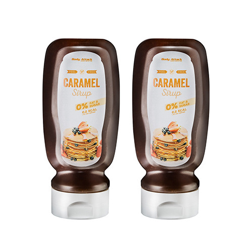BODY ATTACK Caramel Sirup - 2x 320ml
