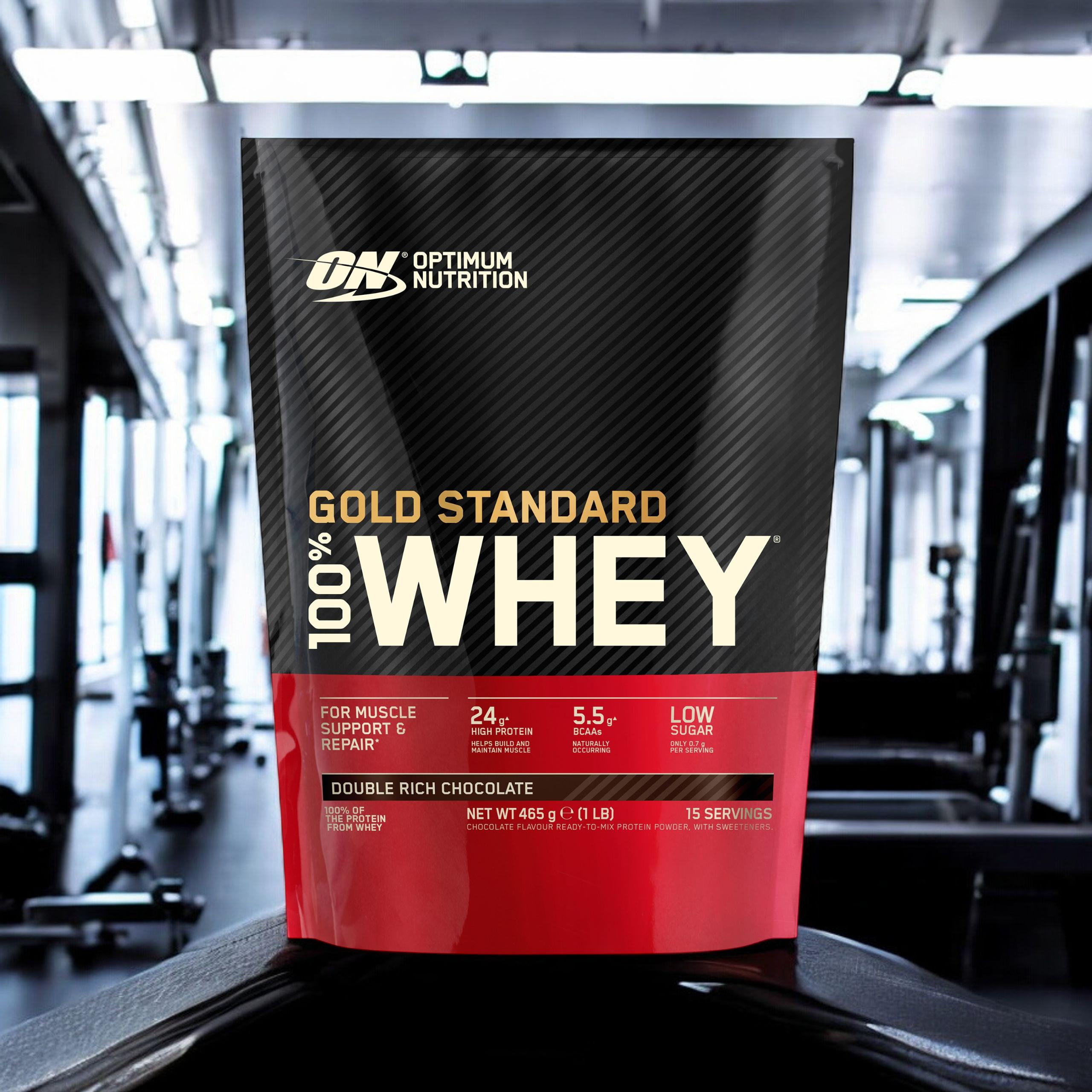 OPTIMUM NUTRITION Whey Gold Standard Bag - 3x 465g
