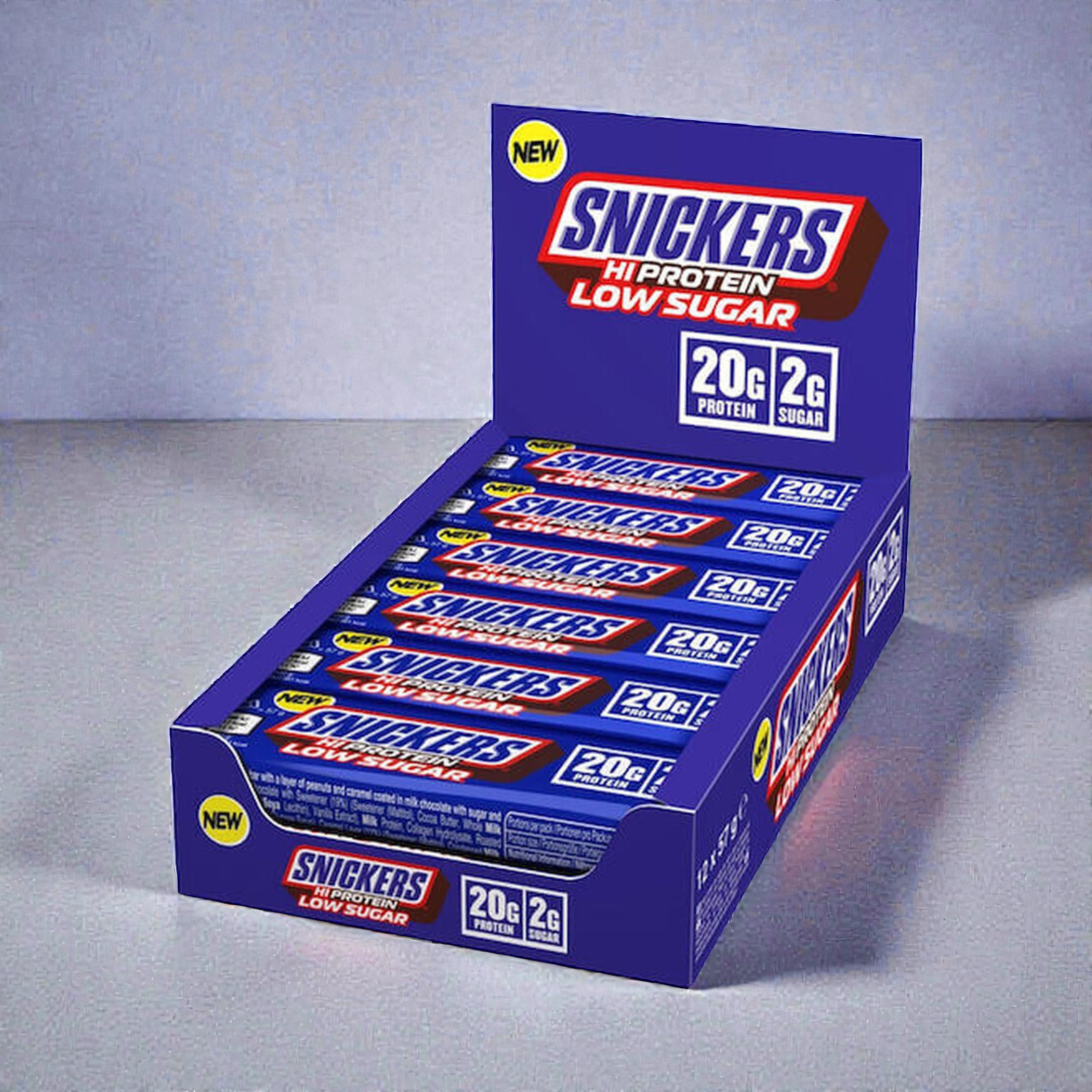 Mars - Baton Snickers HIProtein Low Sugar Bar - 3x 57g x12