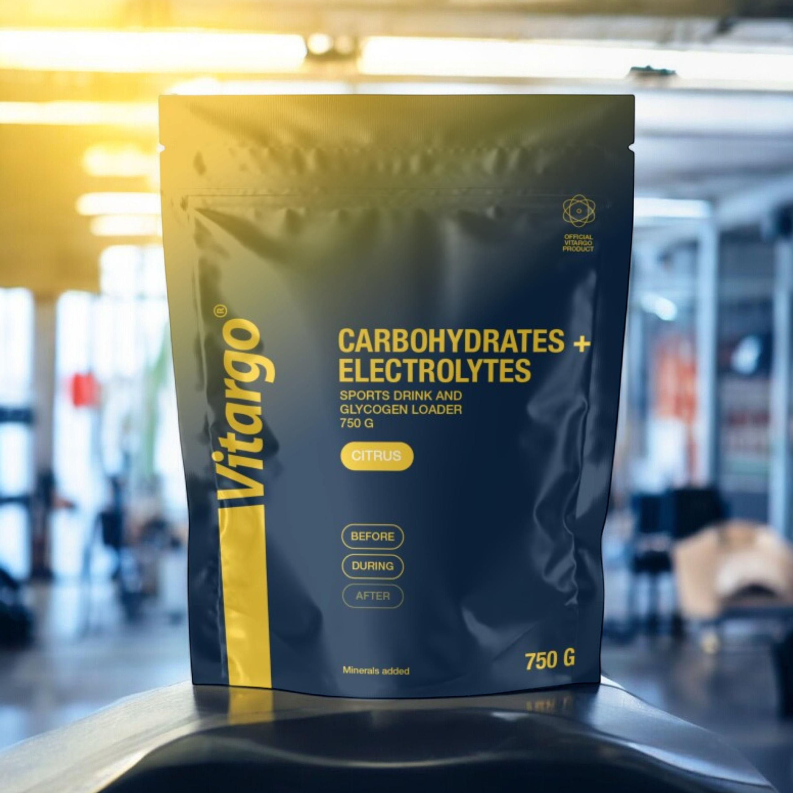 VITARGO - Carbohydrates + Electrolyte - 3x 750g - Citrus