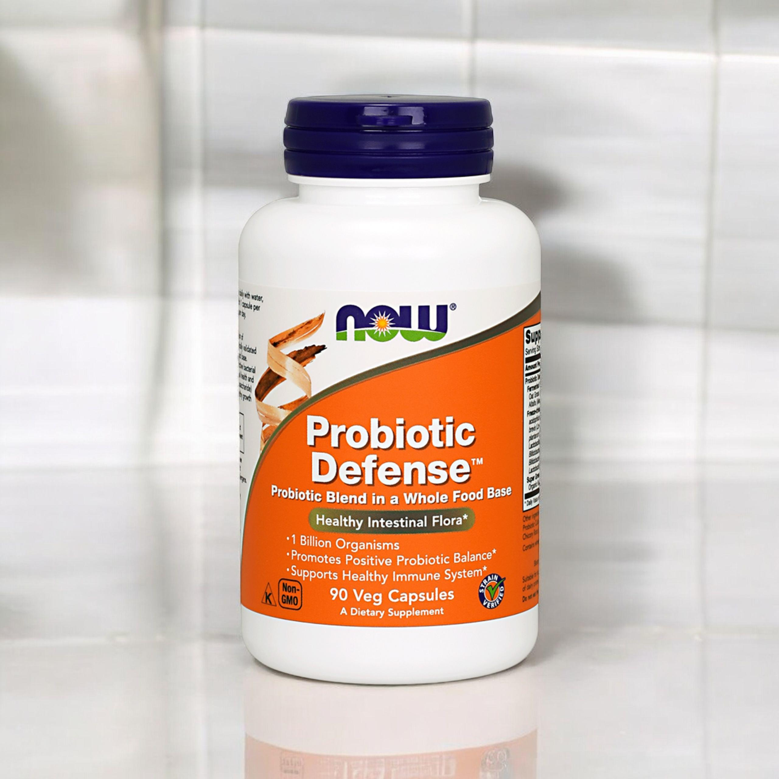 NOW Probiotic Defense - 2x 90vegcaps