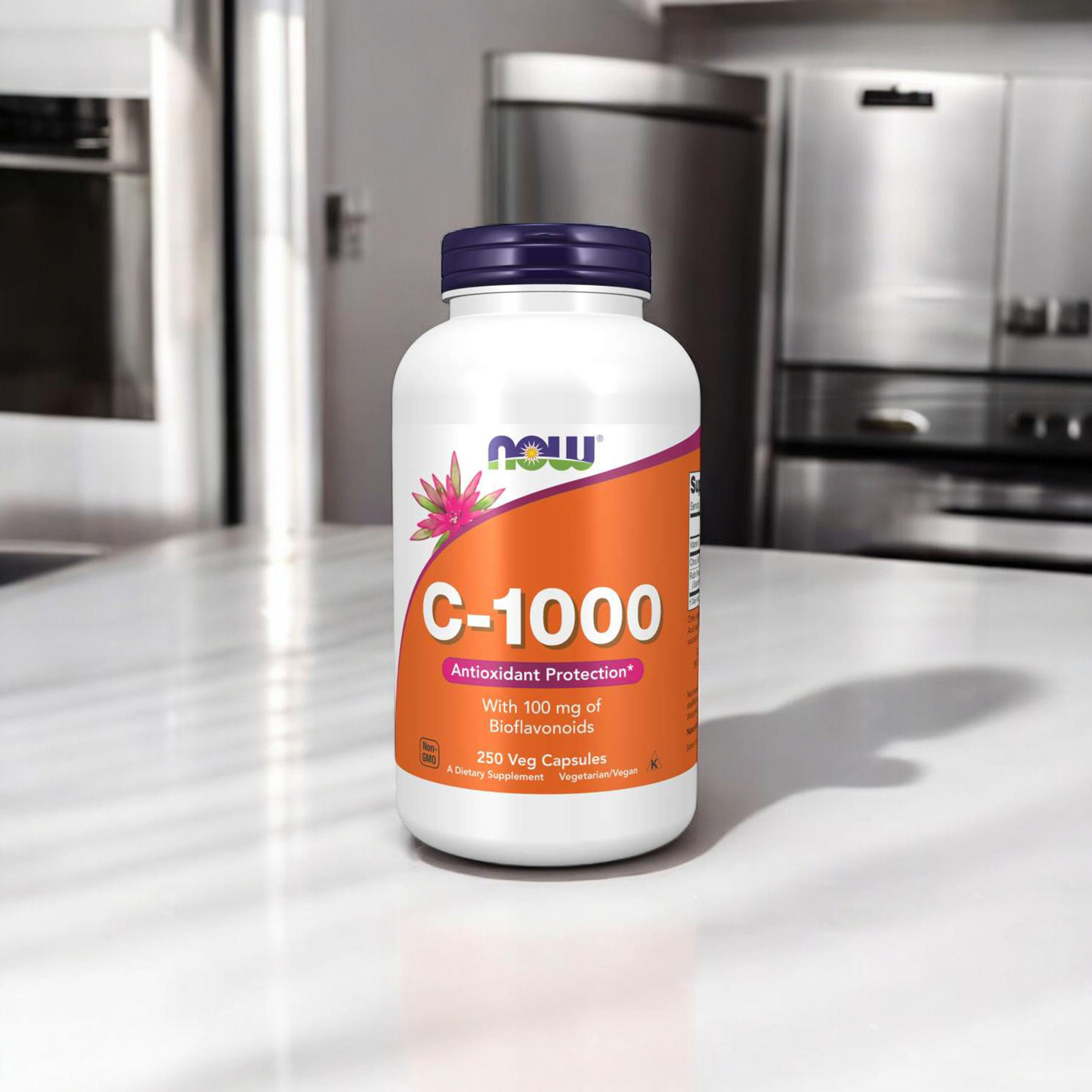 NOW Vitamin C-1000 Boiflavonoids - 250vegcaps