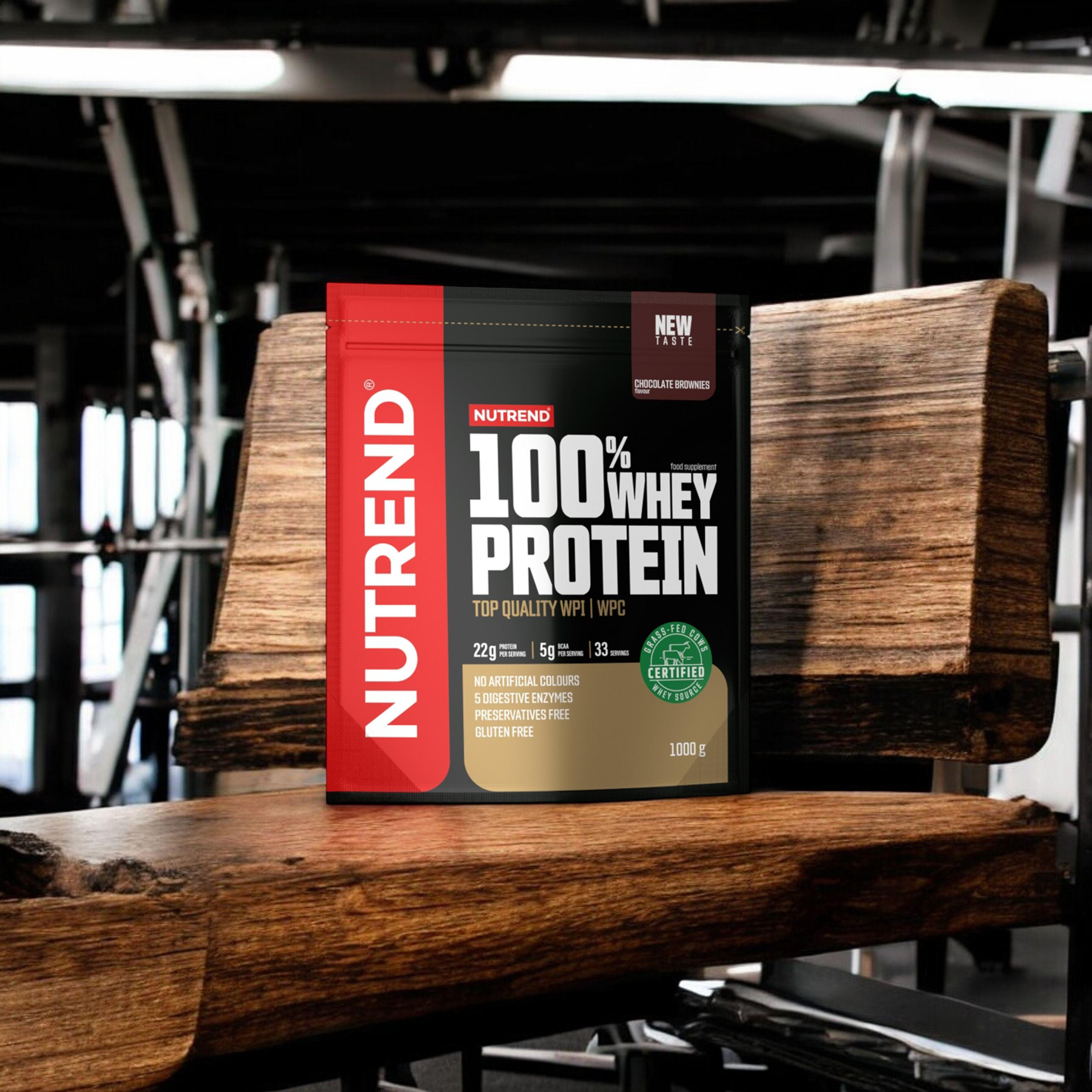 NUTREND 100% Whey Protein - 3x 1000g