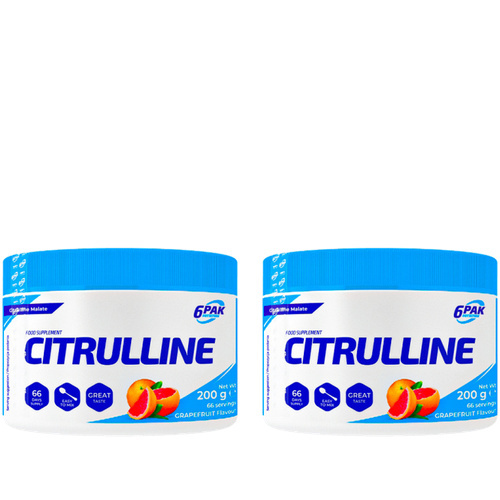 6PAK Citrulline - 2x 200g - Grapefruit