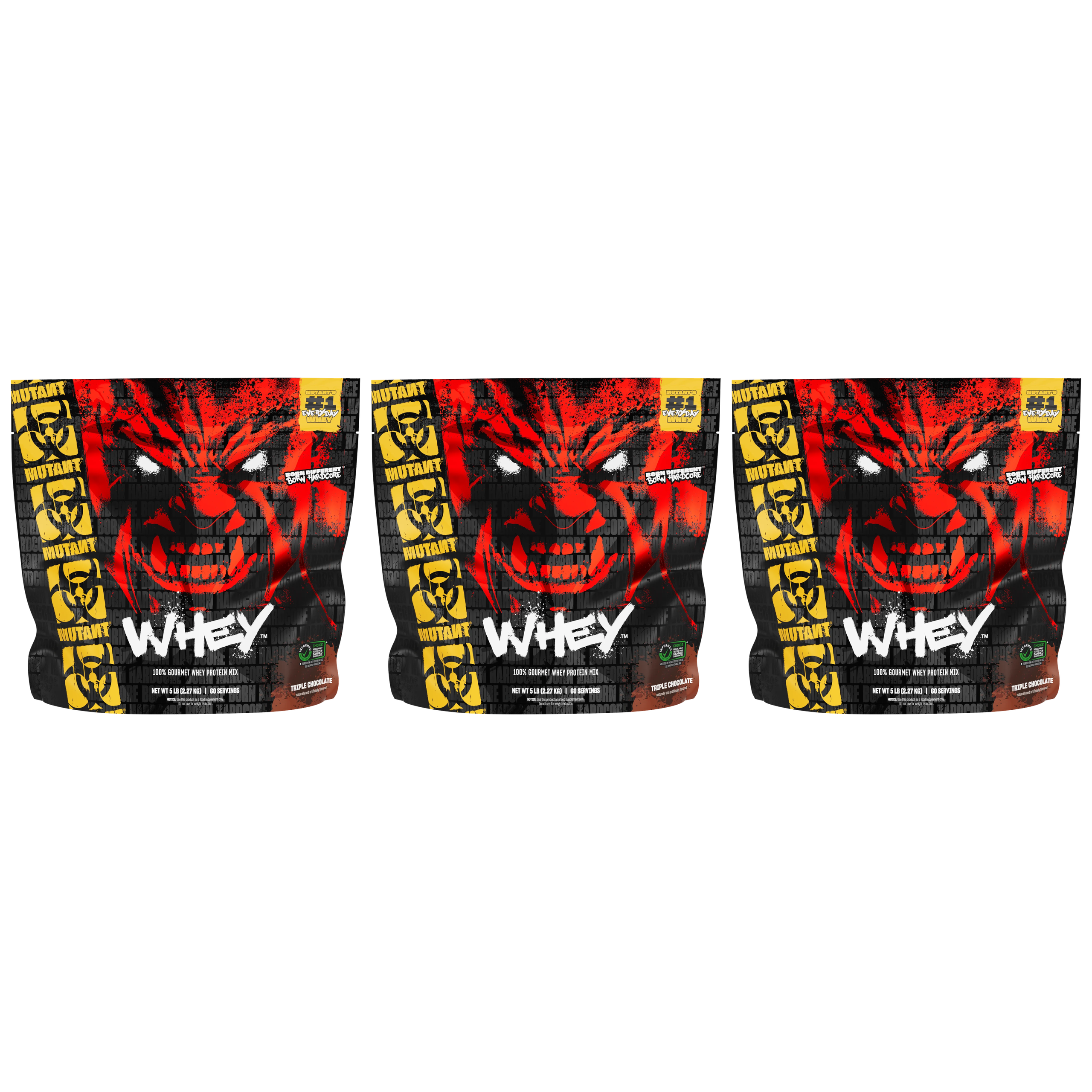 MUTANT Mutant Whey - 3x 2270g
