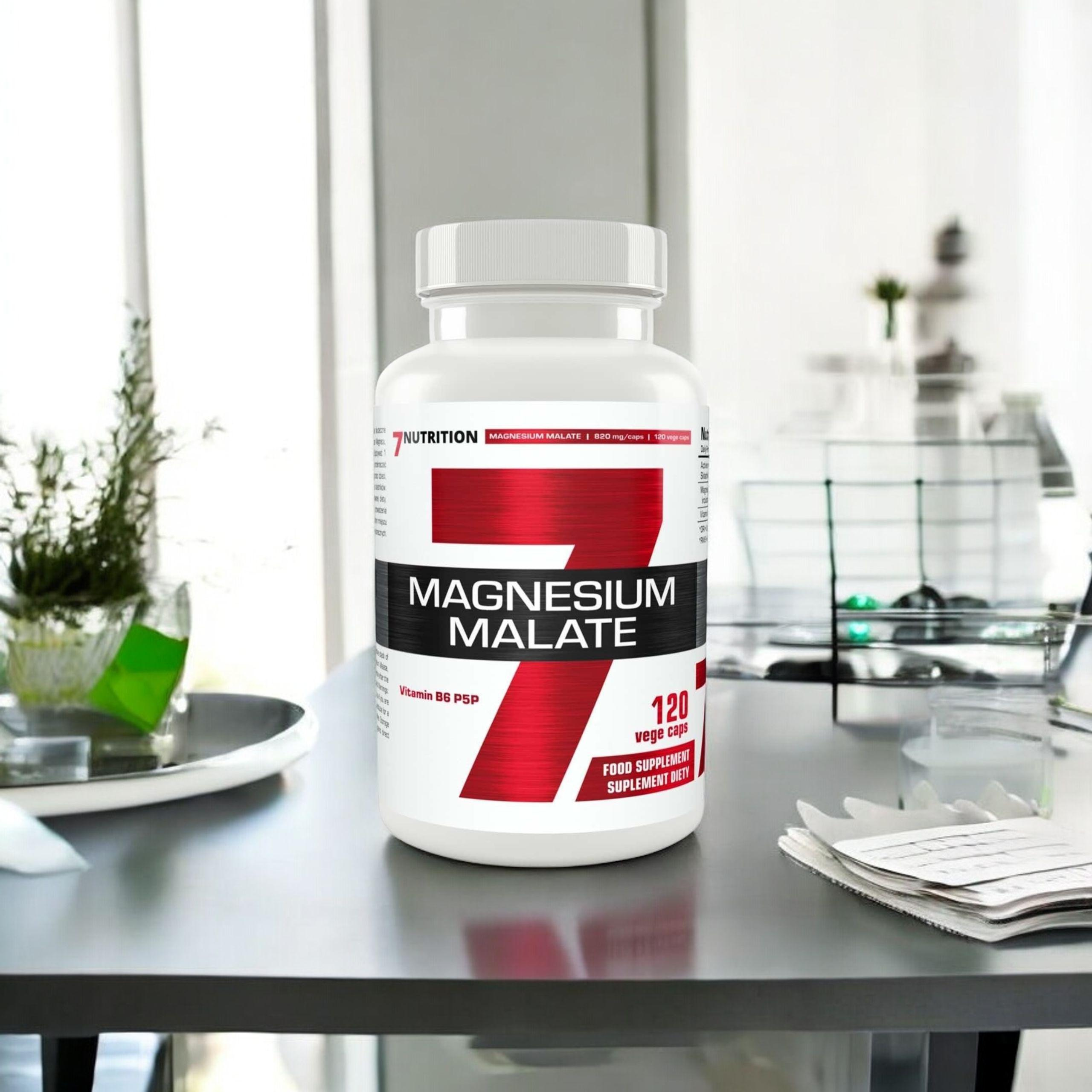 7 NUTRITION - Magnesium Malate - 3x 120vcaps.