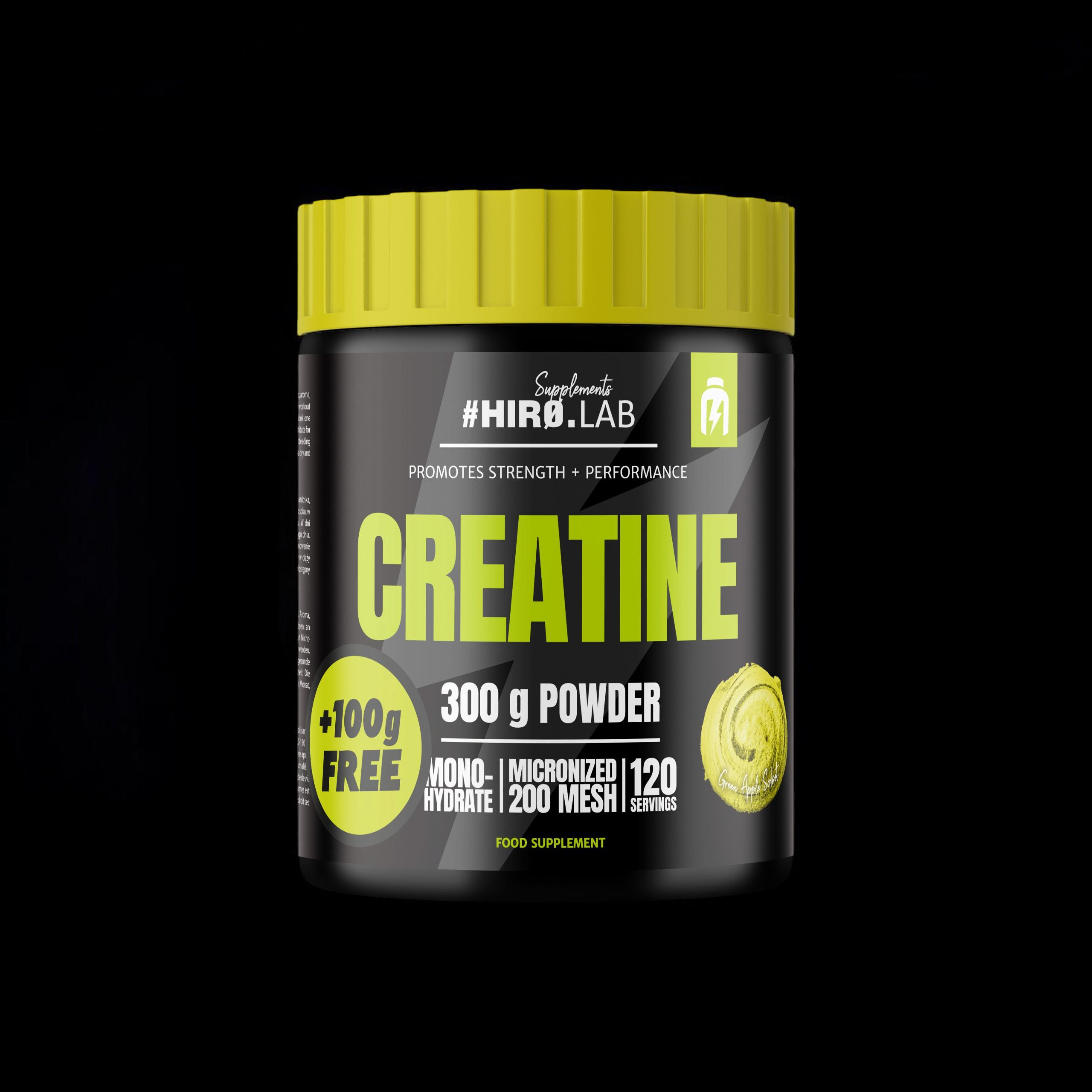HIRO.LAB Creatine - 300g + 100g FREE