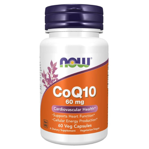 NOW - CoQ10 60mg - 2x 60vcaps.