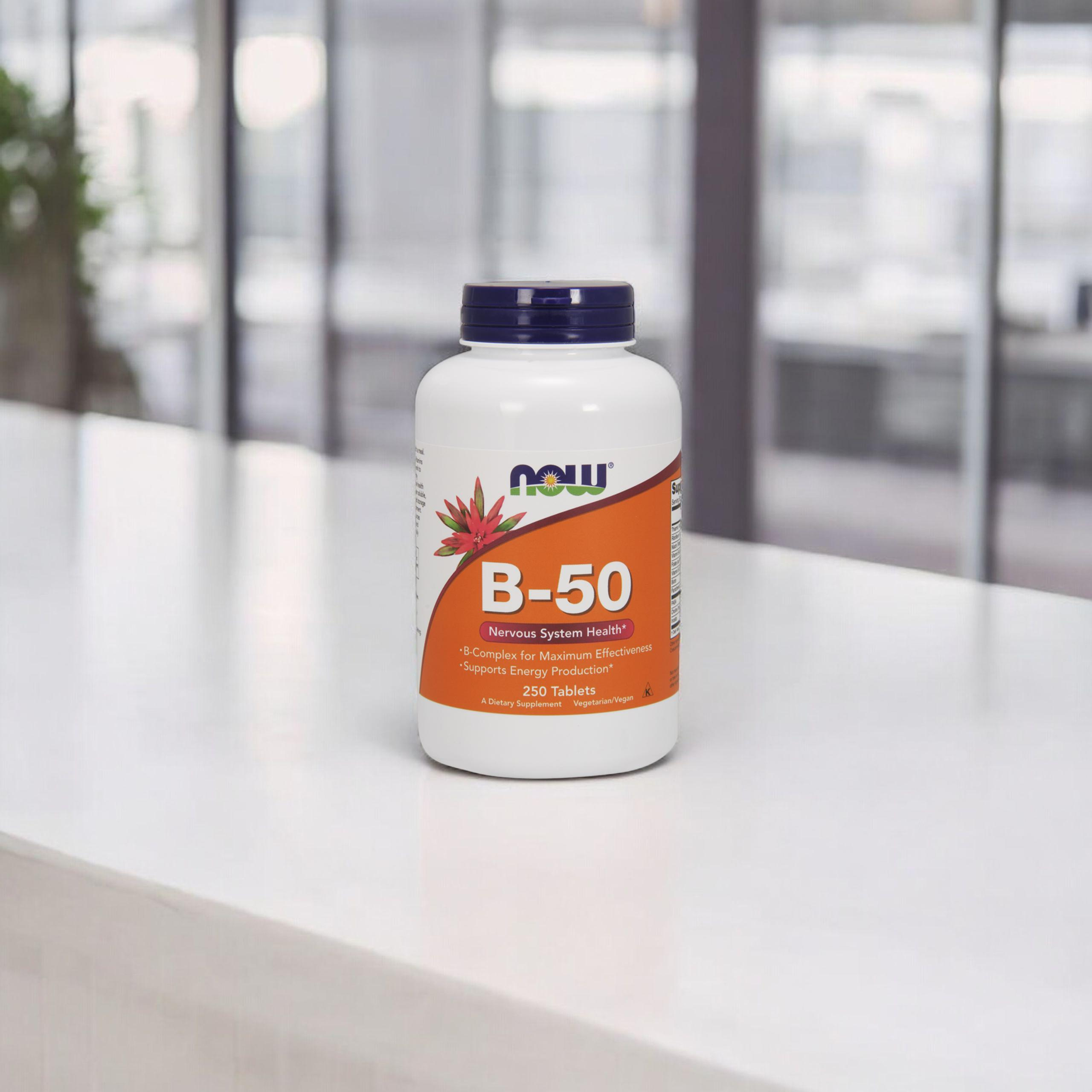 NOW Vitamin B-50 - 2x 250tab