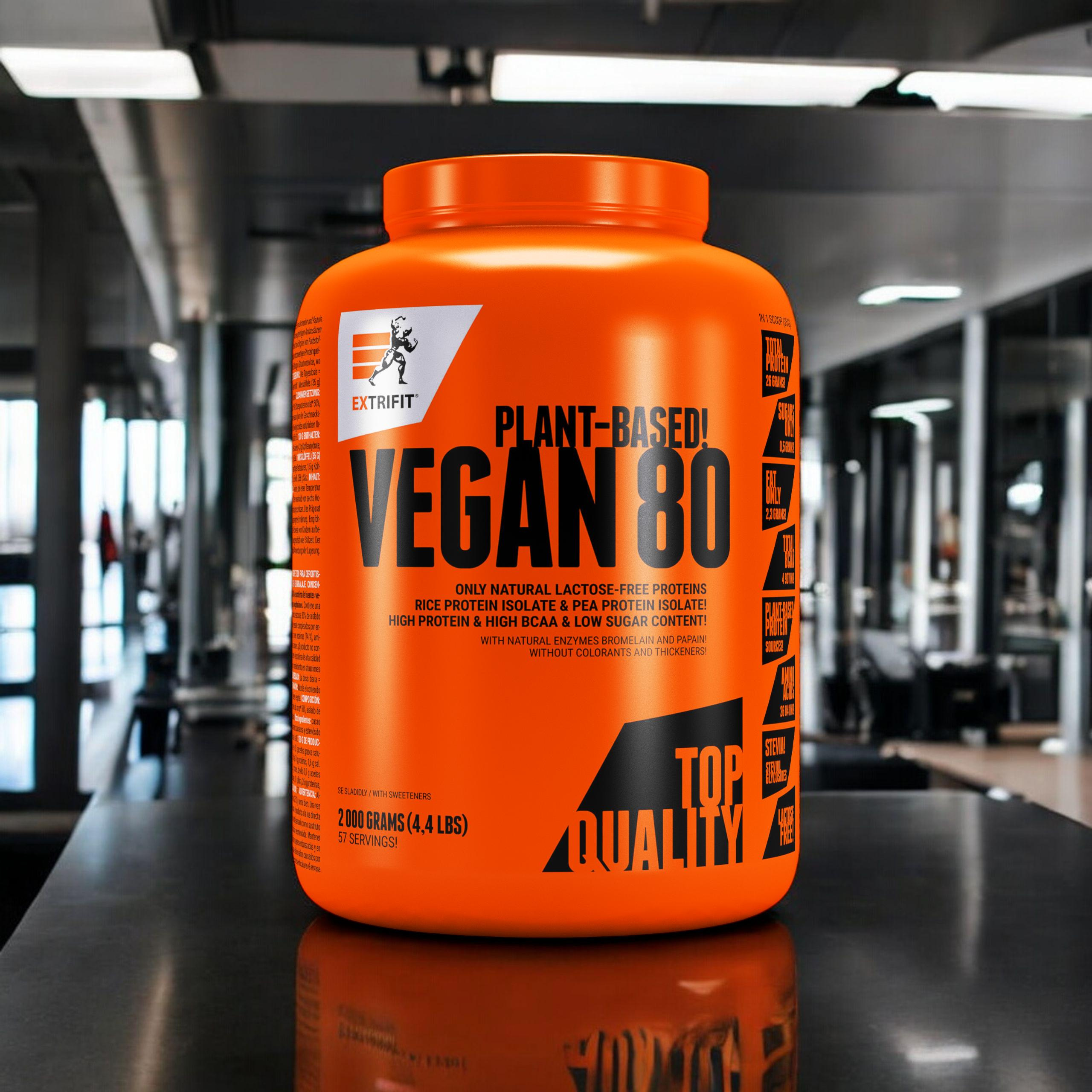 EXTRIFIT Vegan 80 - 2x 2000g