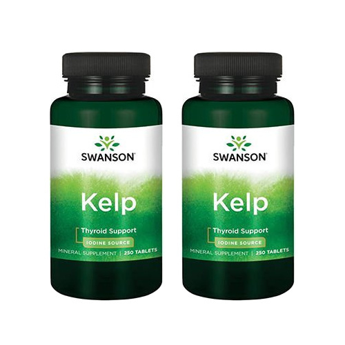 SWANSON Kelp (Iodine Source) - 2x 250tabs