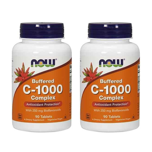 NOW Vitamin C-1000 Complex Buffered - 2x 90tab