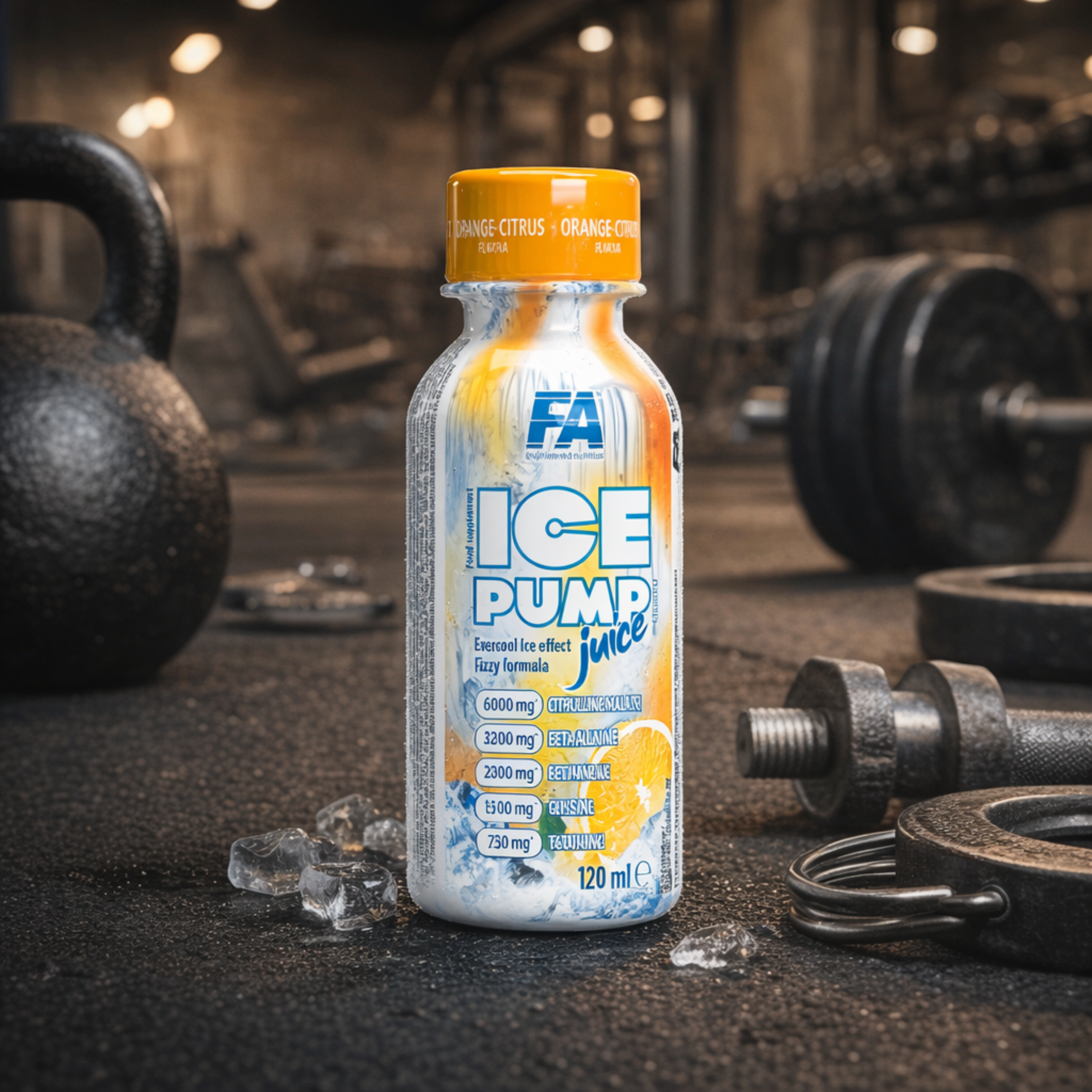 FITNESS AUTHORITY - Ice Pump Juice - 12x 120ml