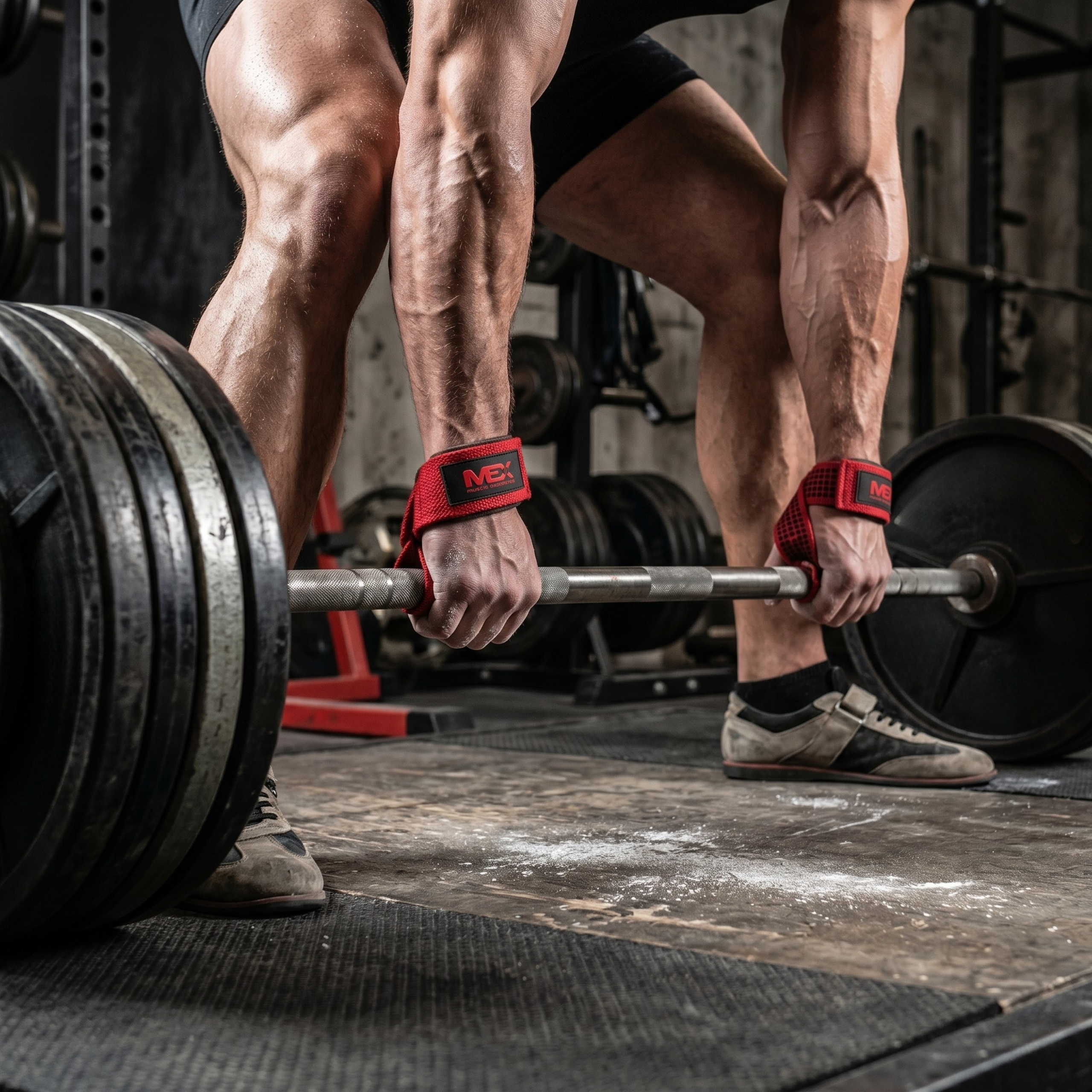 MEX NUTRITION - Lift Straps - Red