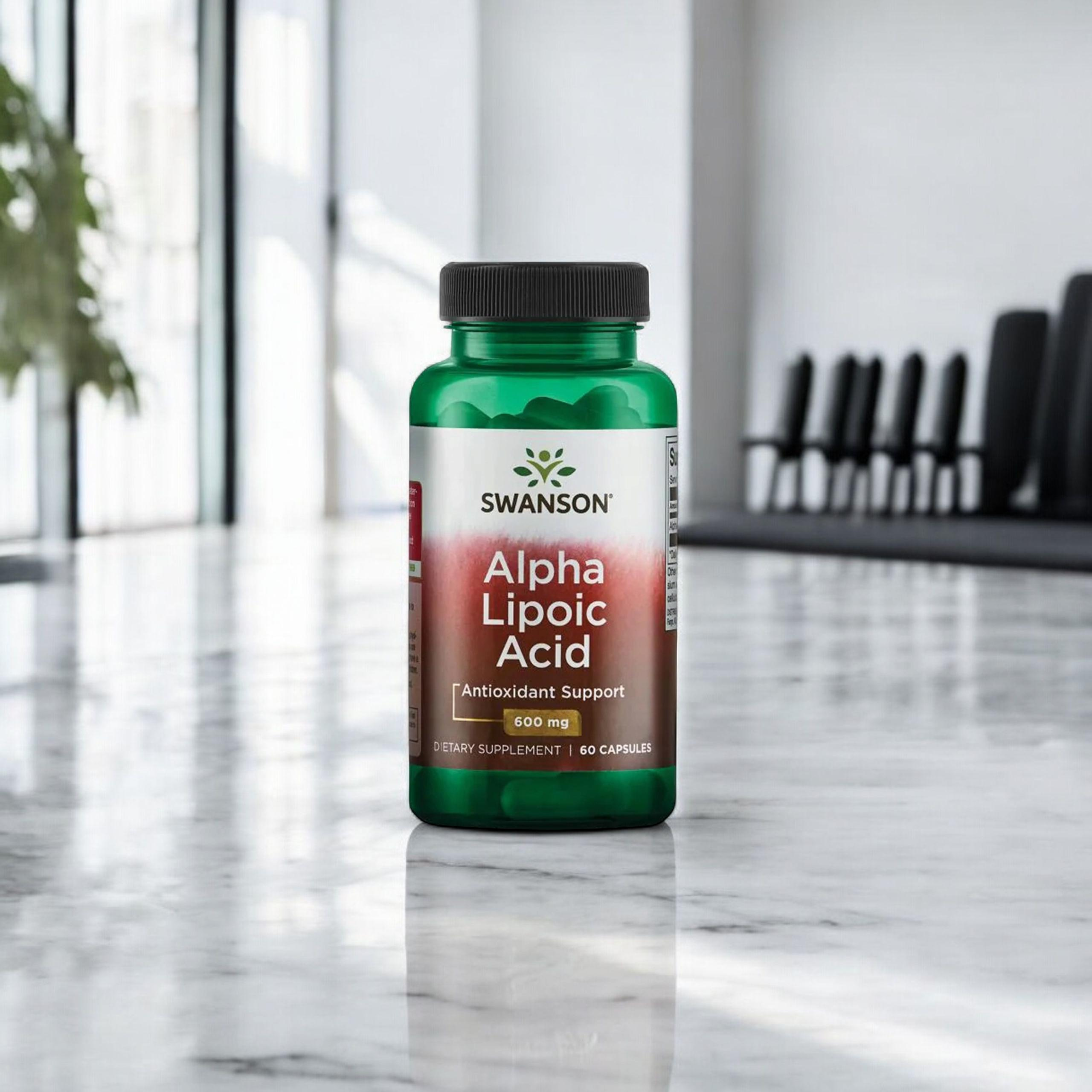 SWANSON Alpha Lipoic Acid 600mg - 2x 60caps