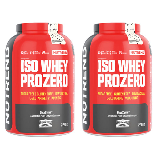 NUTREND Iso Whey ProZero - 2x 2250g
