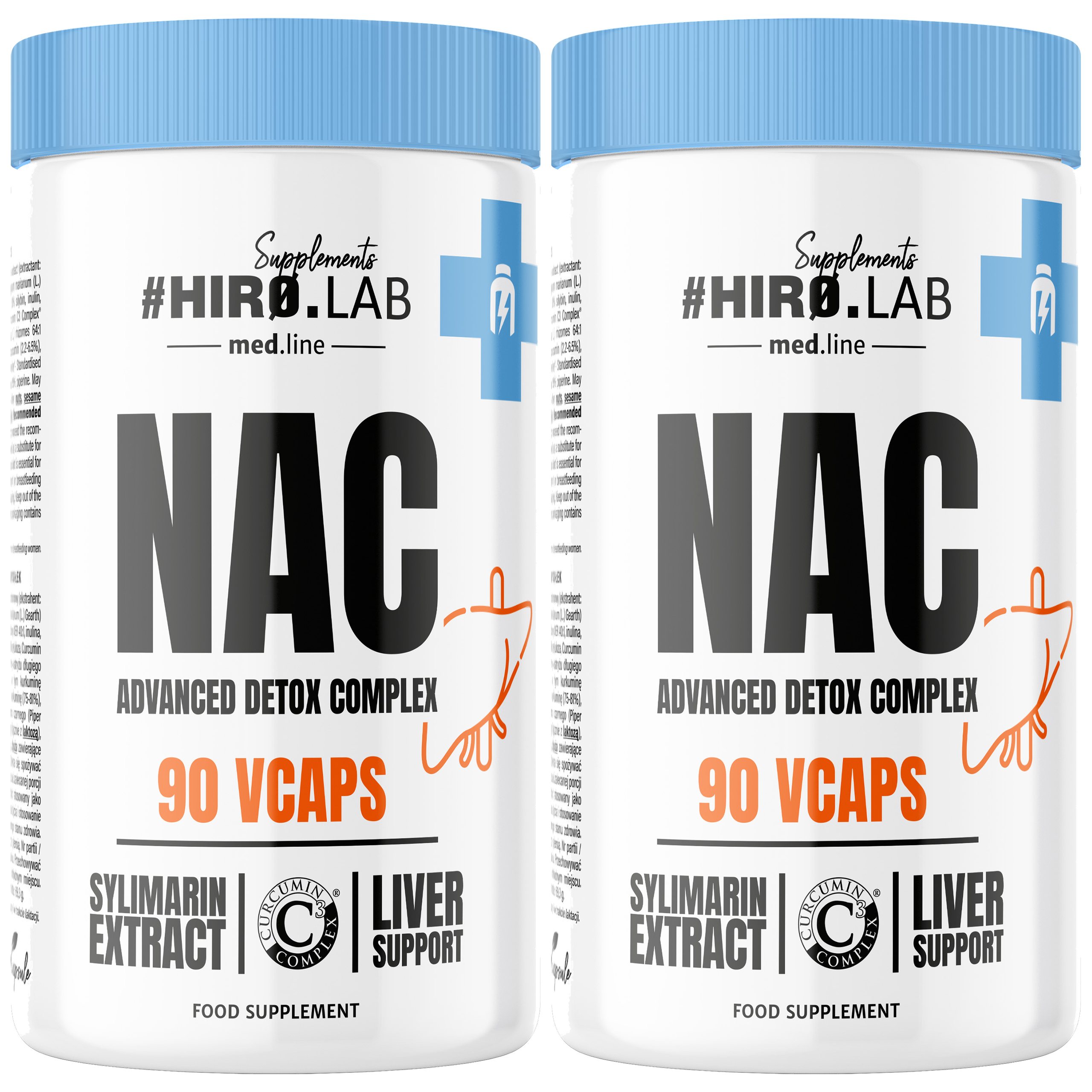 HIRO.LAB - NAC - 2x 90vcaps.