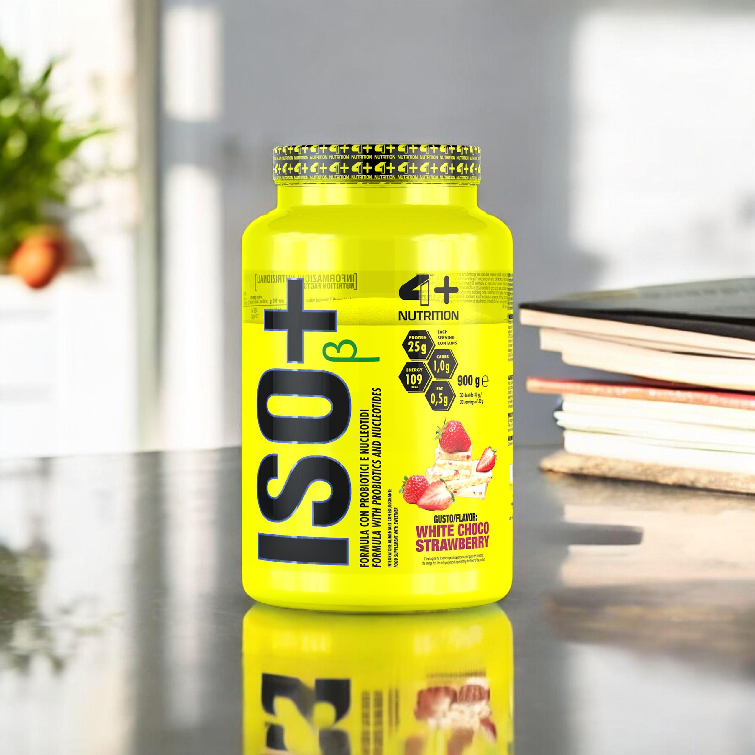 4+ NUTRITION Iso+ Probiotics - 3x 900g