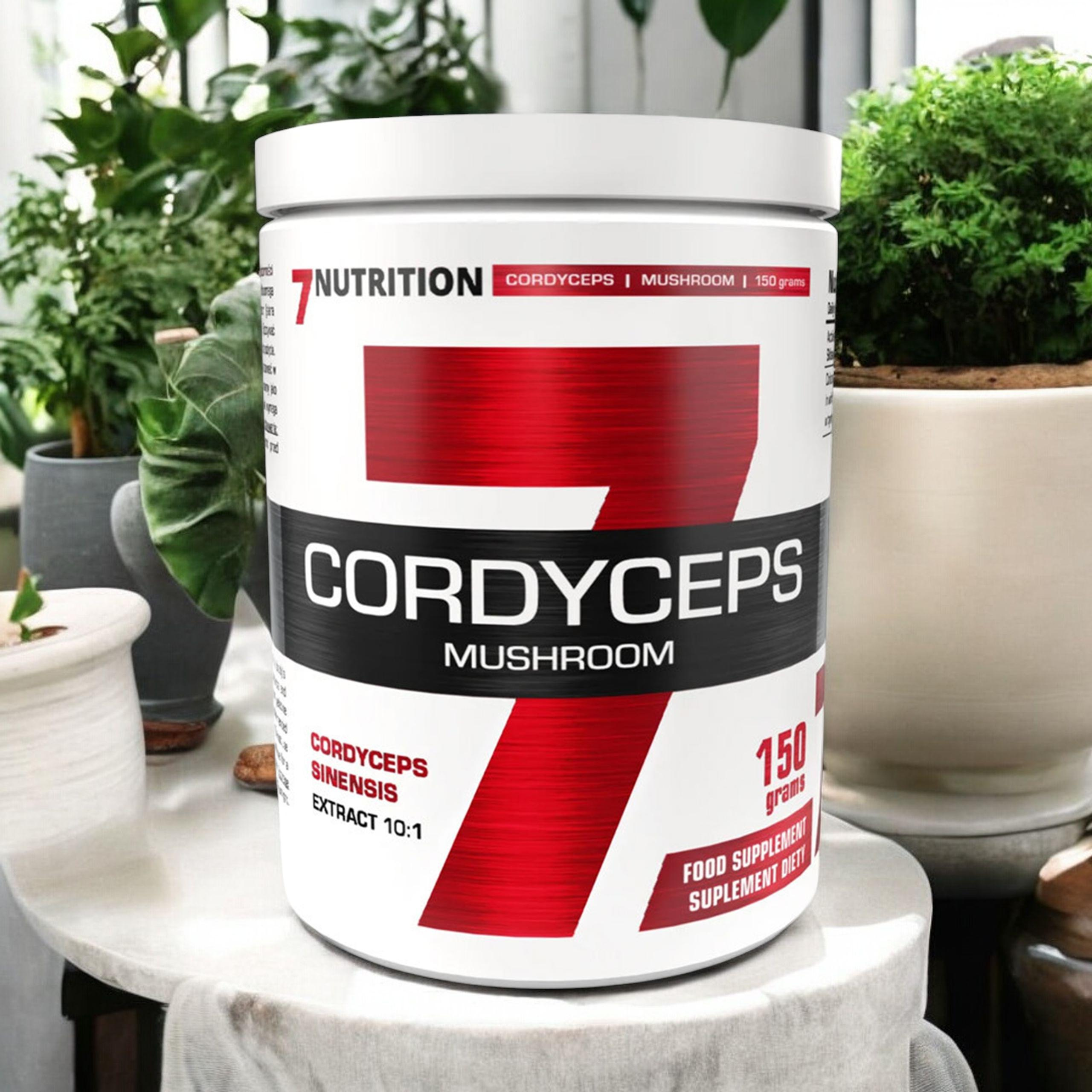 7 NUTRITION Cordyceps Mushroom - 2x 150g - Maczużnik chiński