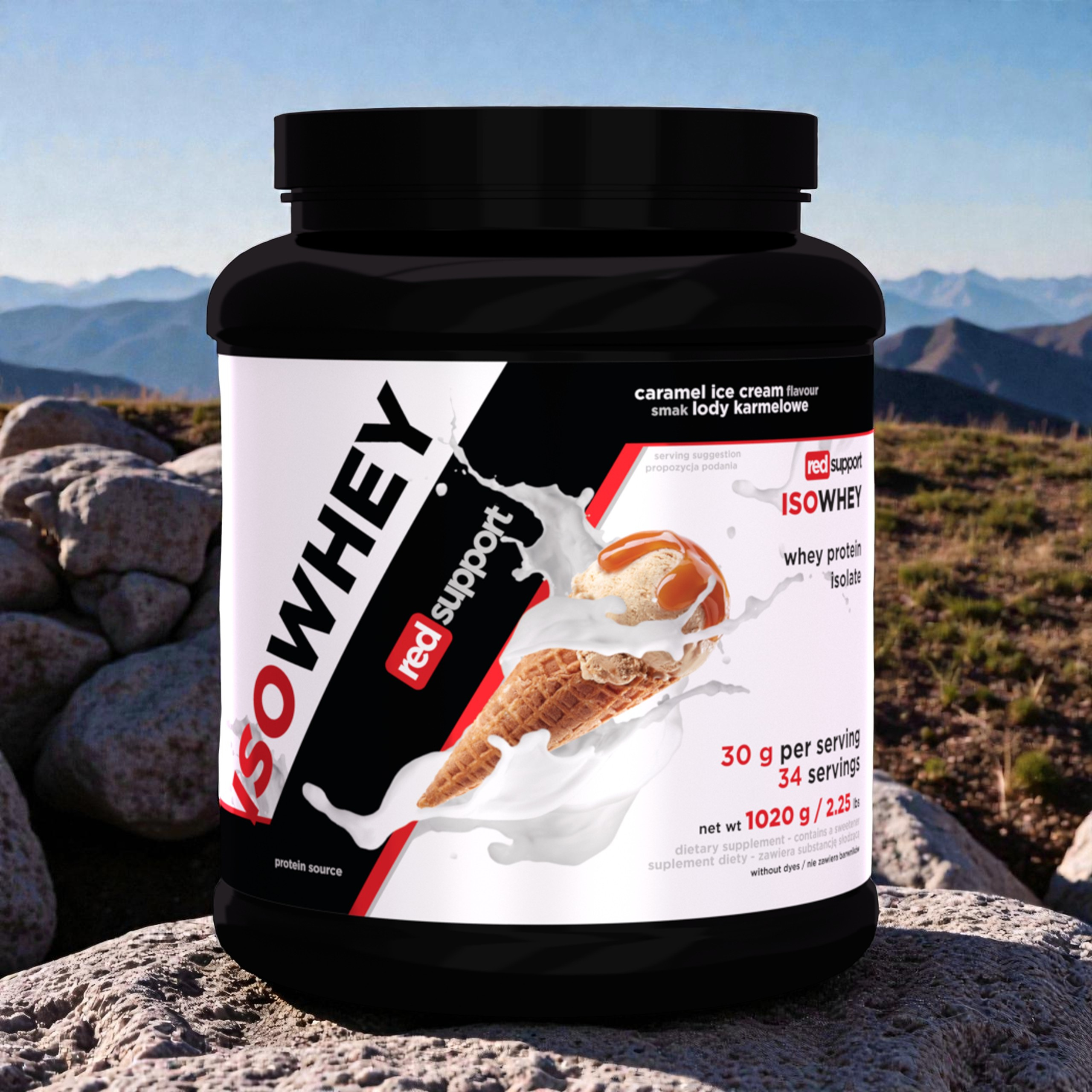 RED SUPPORT IsoWhey - 2x 1020g