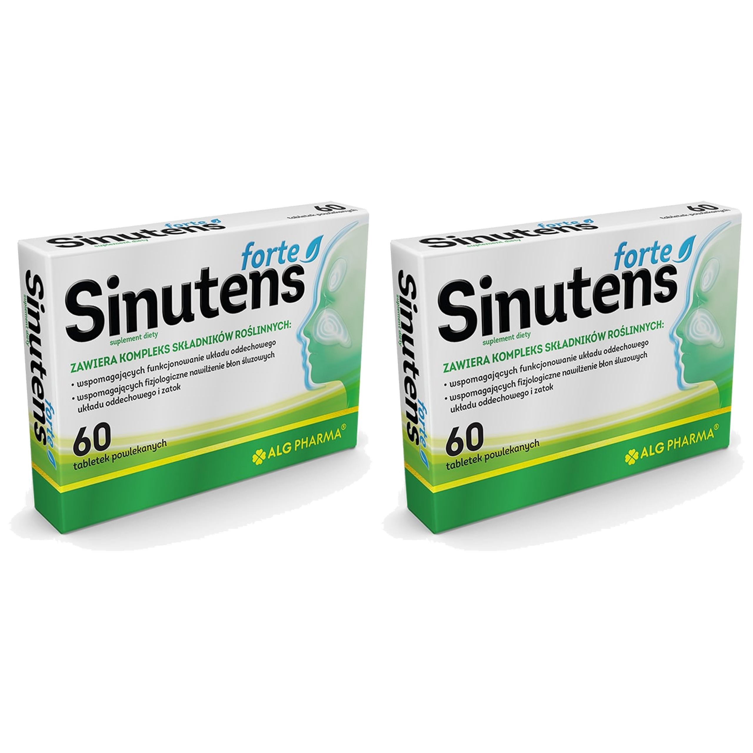 ALG PHARMA Sinutens Forte - 2x 60tabs