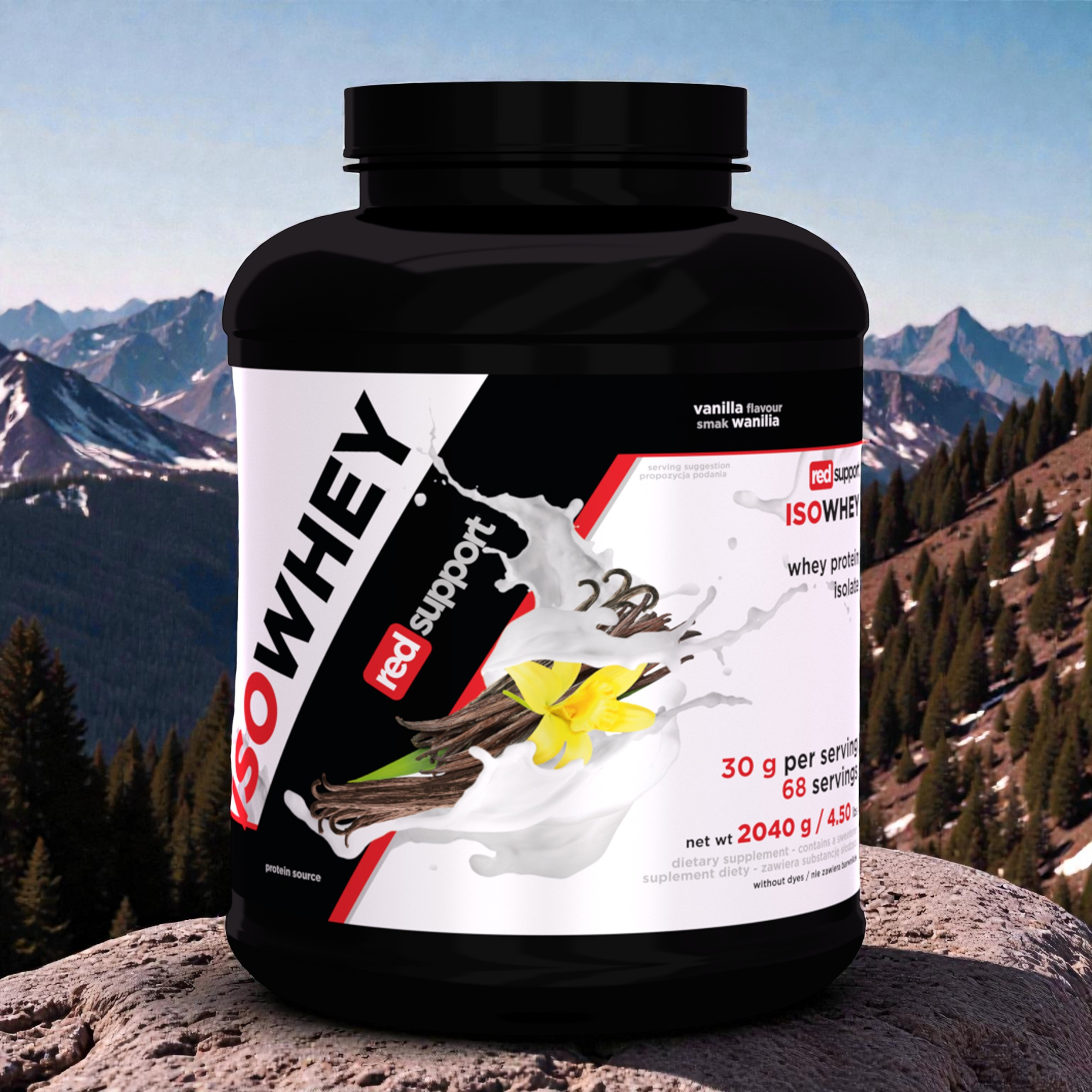 RED SUPPORT IsoWhey - 3x 2040g