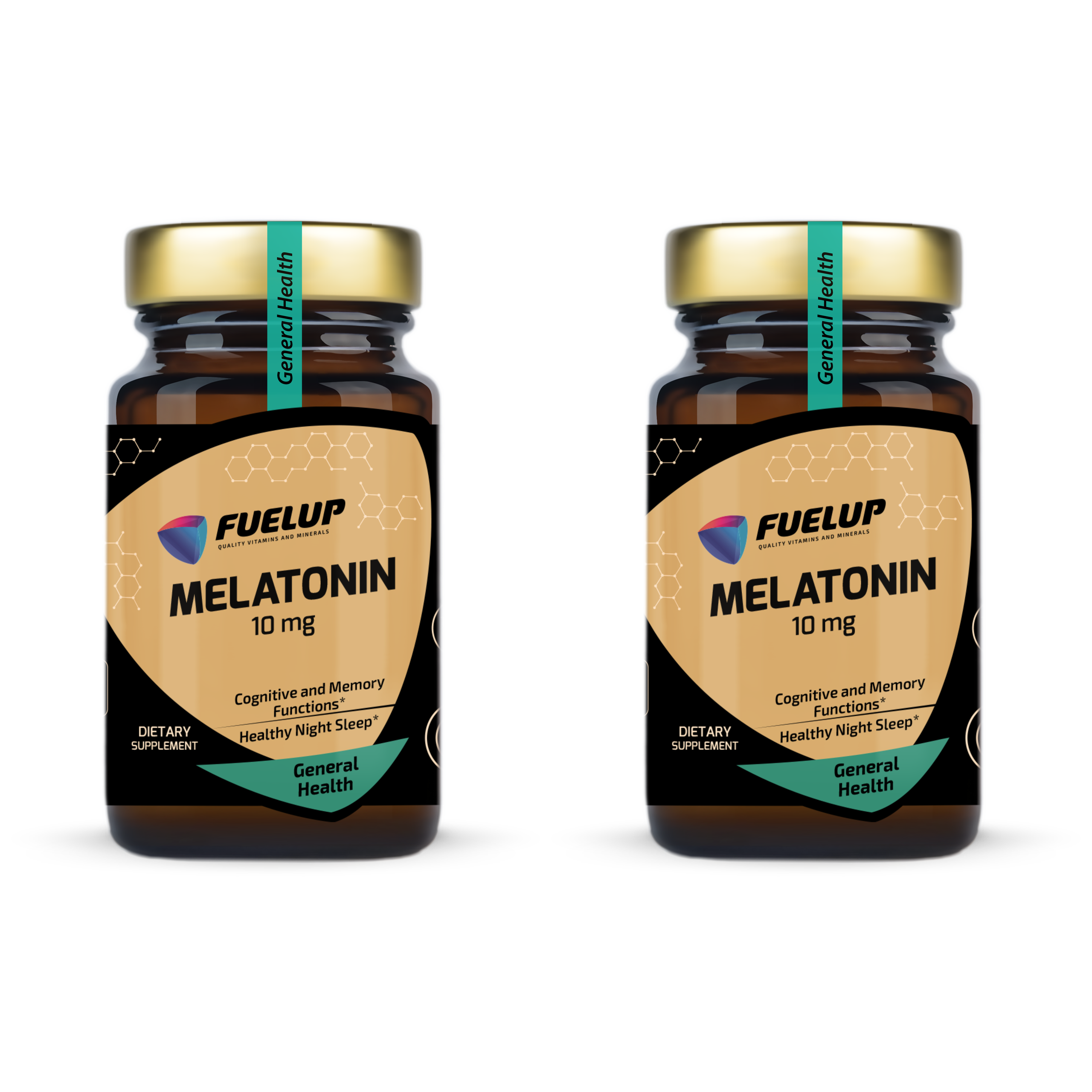 FUELUP - Melatonin 10mg - 2x 60tabs.