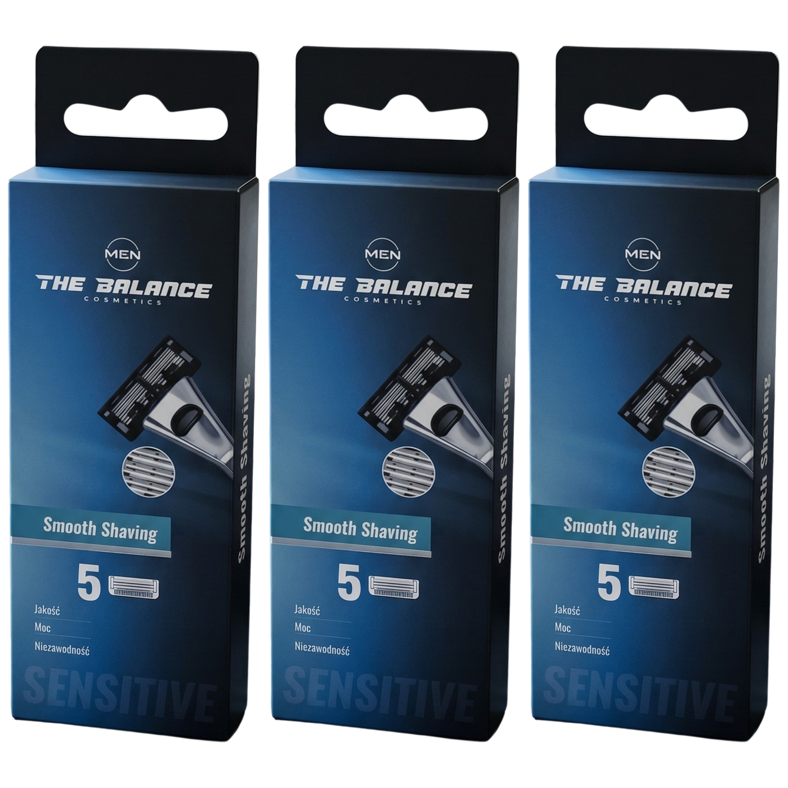THE BALANCE COSMETICS - Wkłady do maszynki - 3x 5szt.