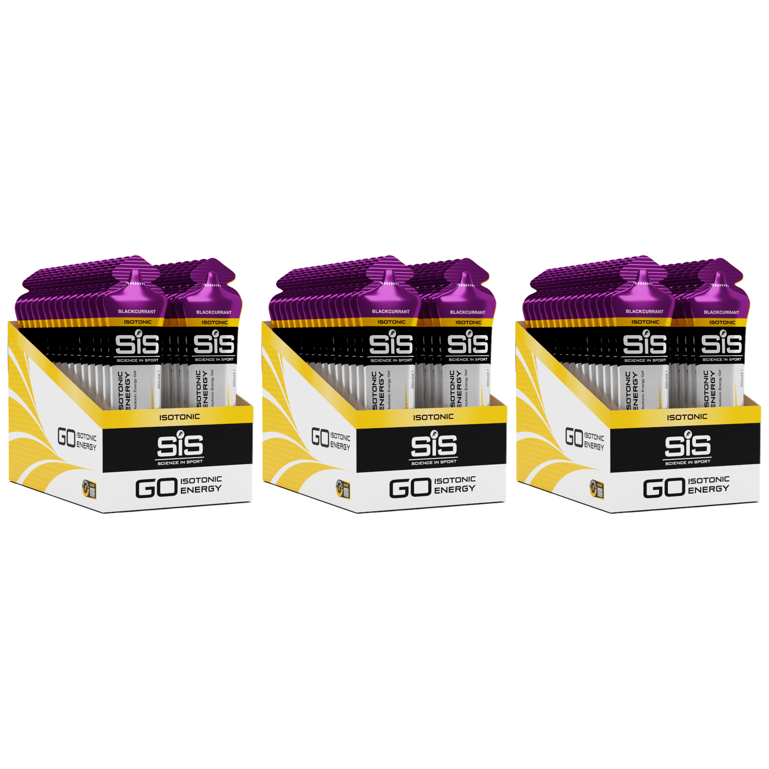 SiS - GO Isotonic Gel - 30x 3x 60ml
