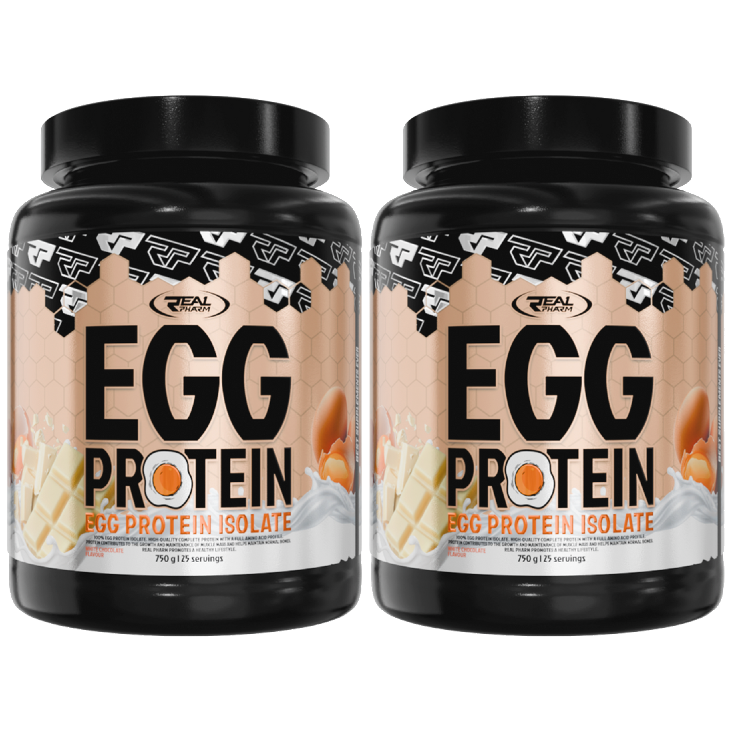 REAL PHARM - Egg Protein Isolate - 2x 750g