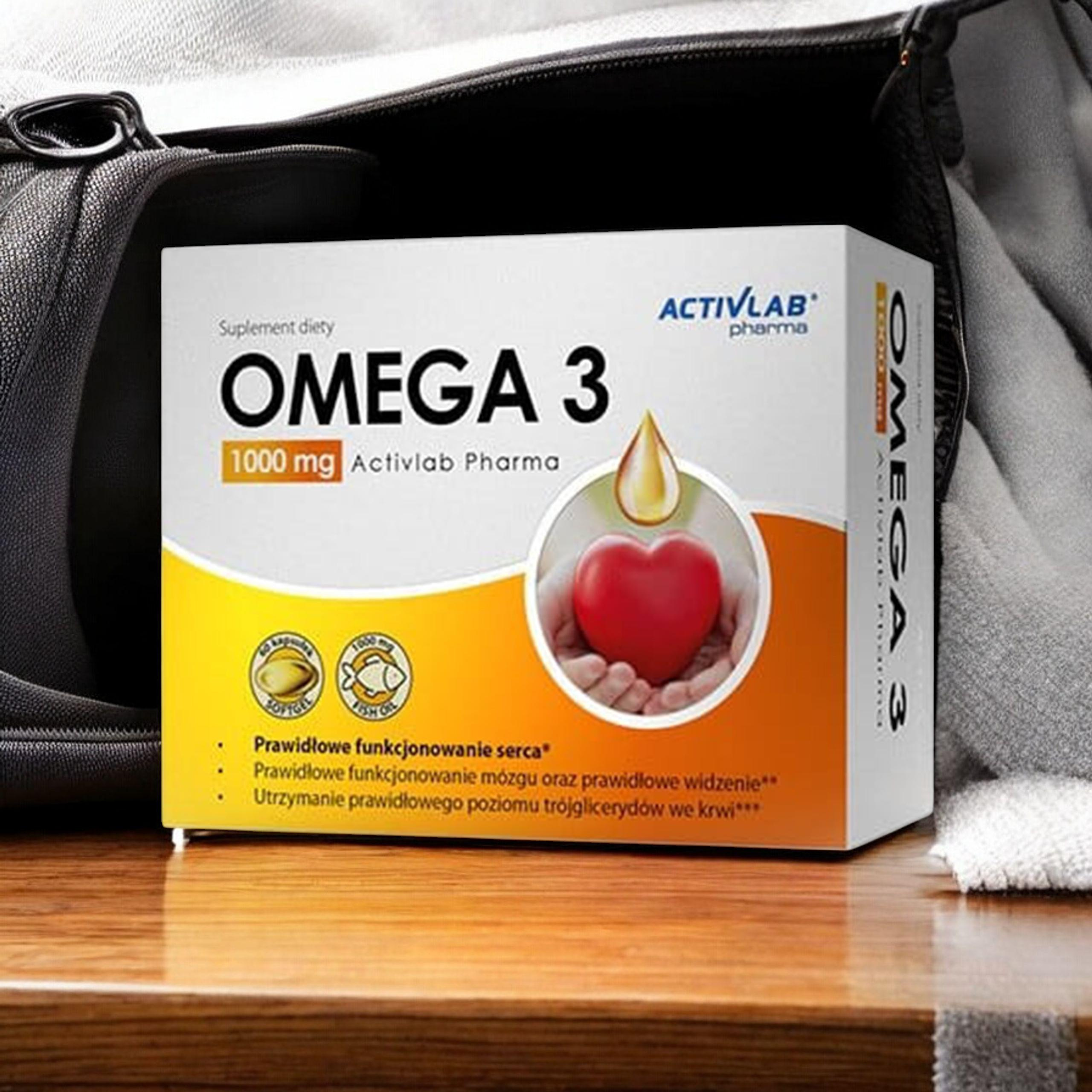 ACTIVLAB PHARMA Omega 3 1000mg - 2x 60caps.