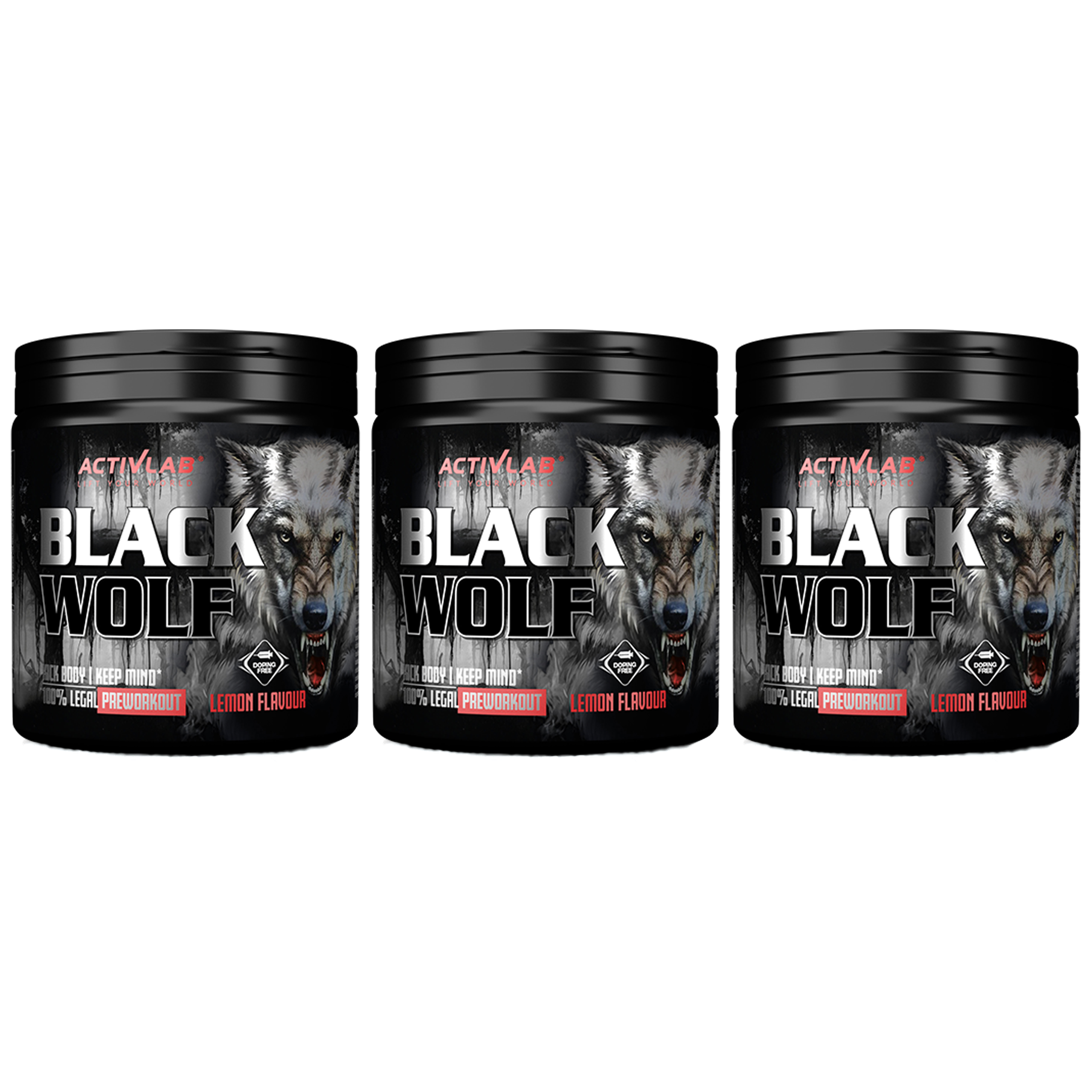 ACTIVLAB Black Wolf - 3x 300g