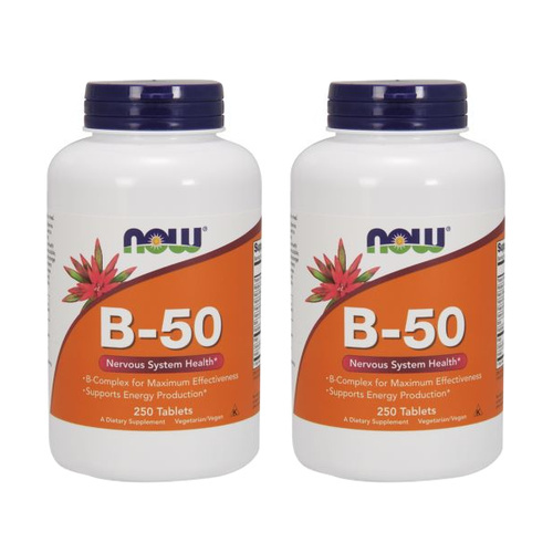 NOW Vitamin B-50 - 2x 250tab