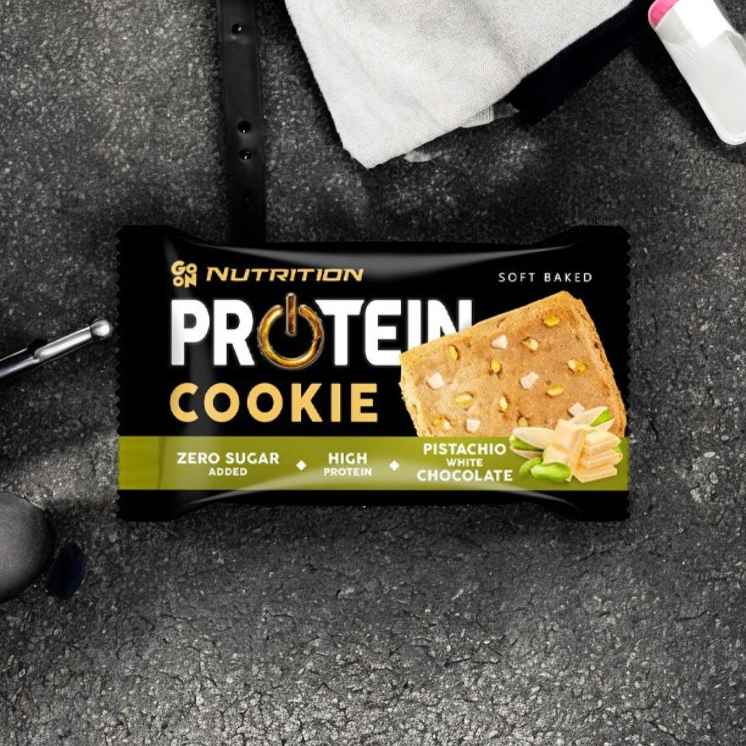 SANTE Protein Cookie - 50g - Pistachio White Chocolate - WYPRZEDAŻ - 8-07