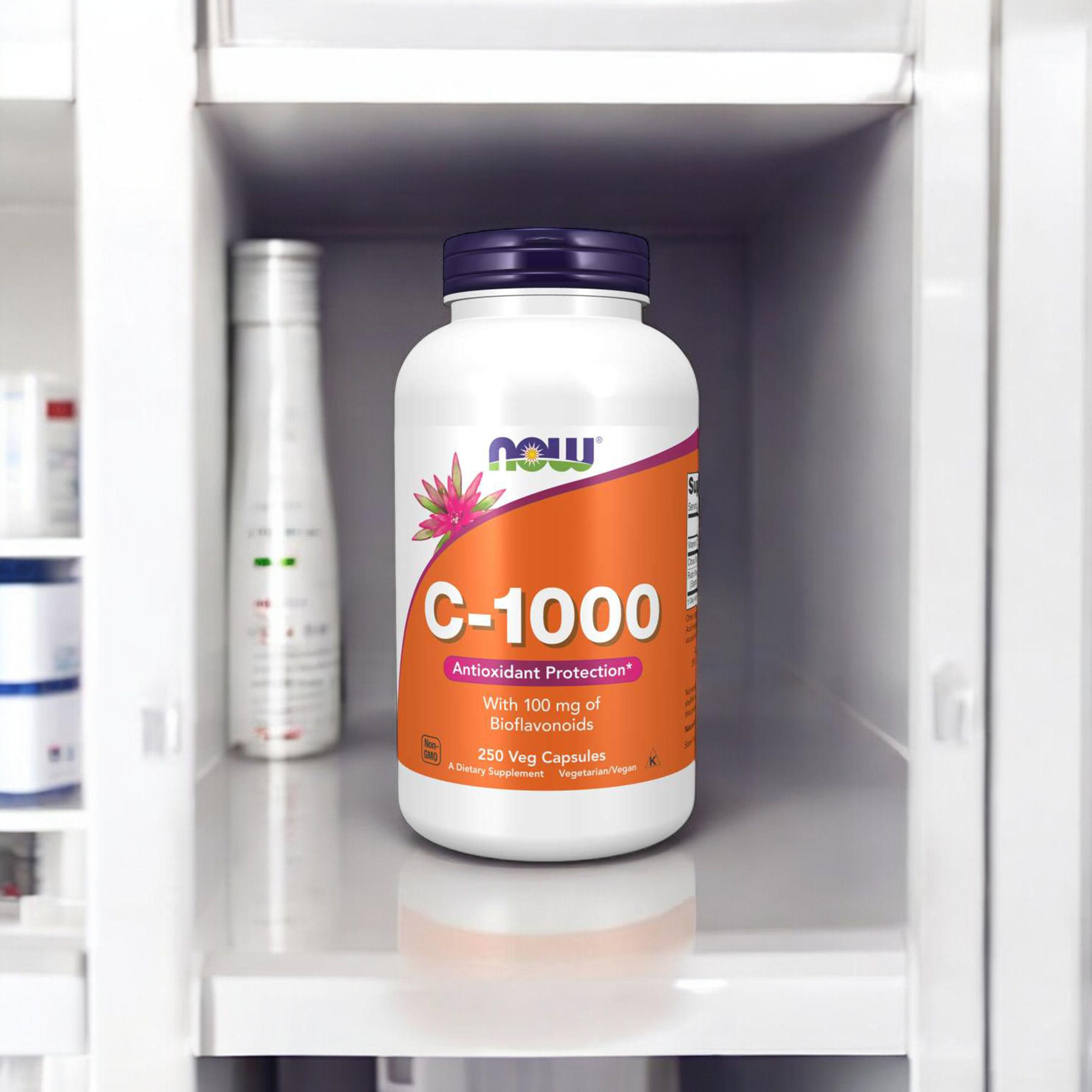 NOW Vitamin C-1000 Boiflavonoids - 2x 250vegcaps