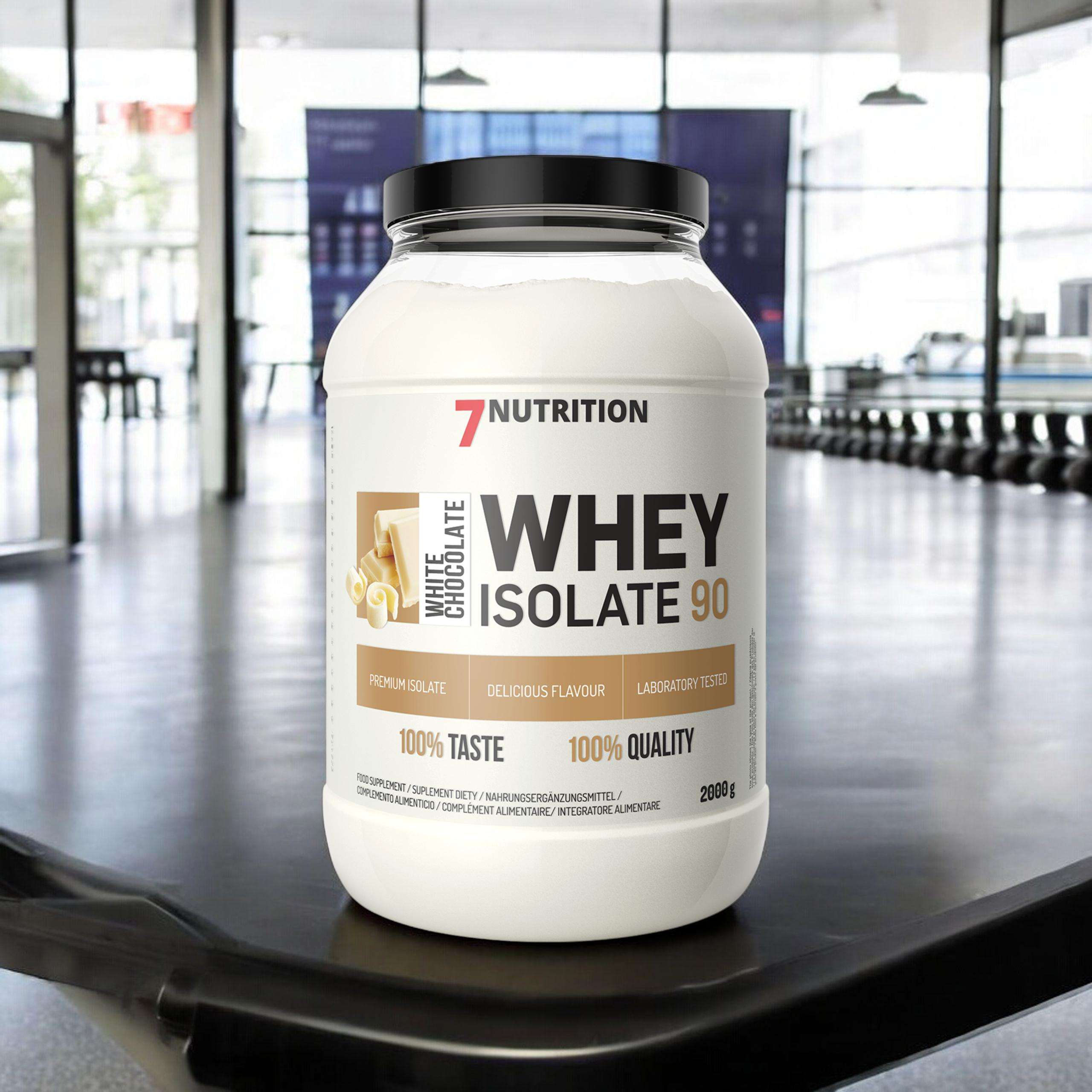 7 NUTRITION Whey Isolate 90 - 3x 2000g