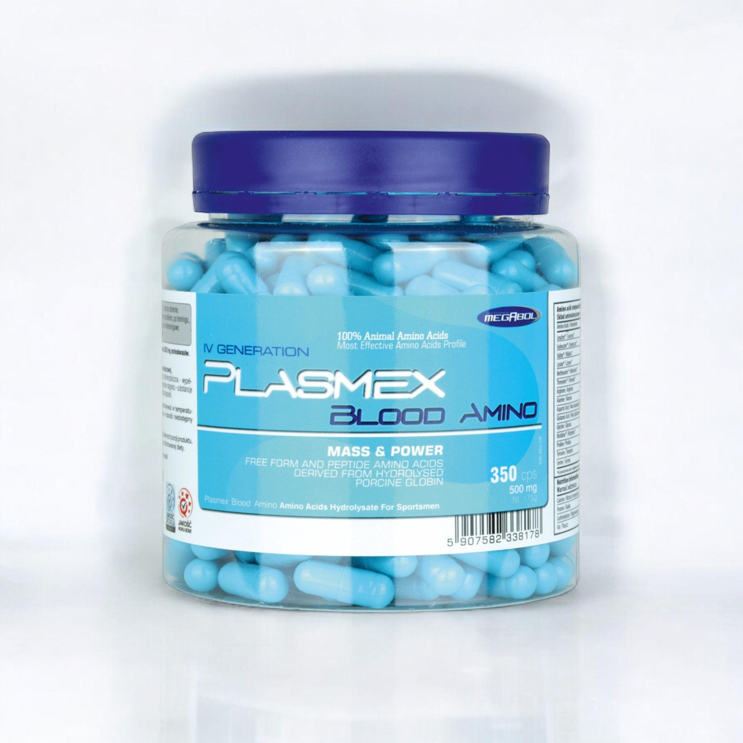 MEGABOL Plasmex Blood Amino - 2x 350caps