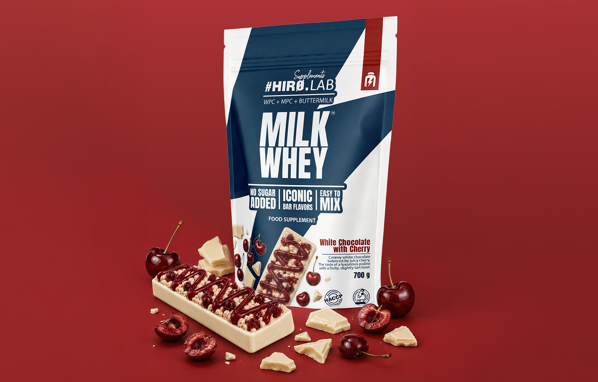 HIRO.LAB - Milk Whey - 2x 700g