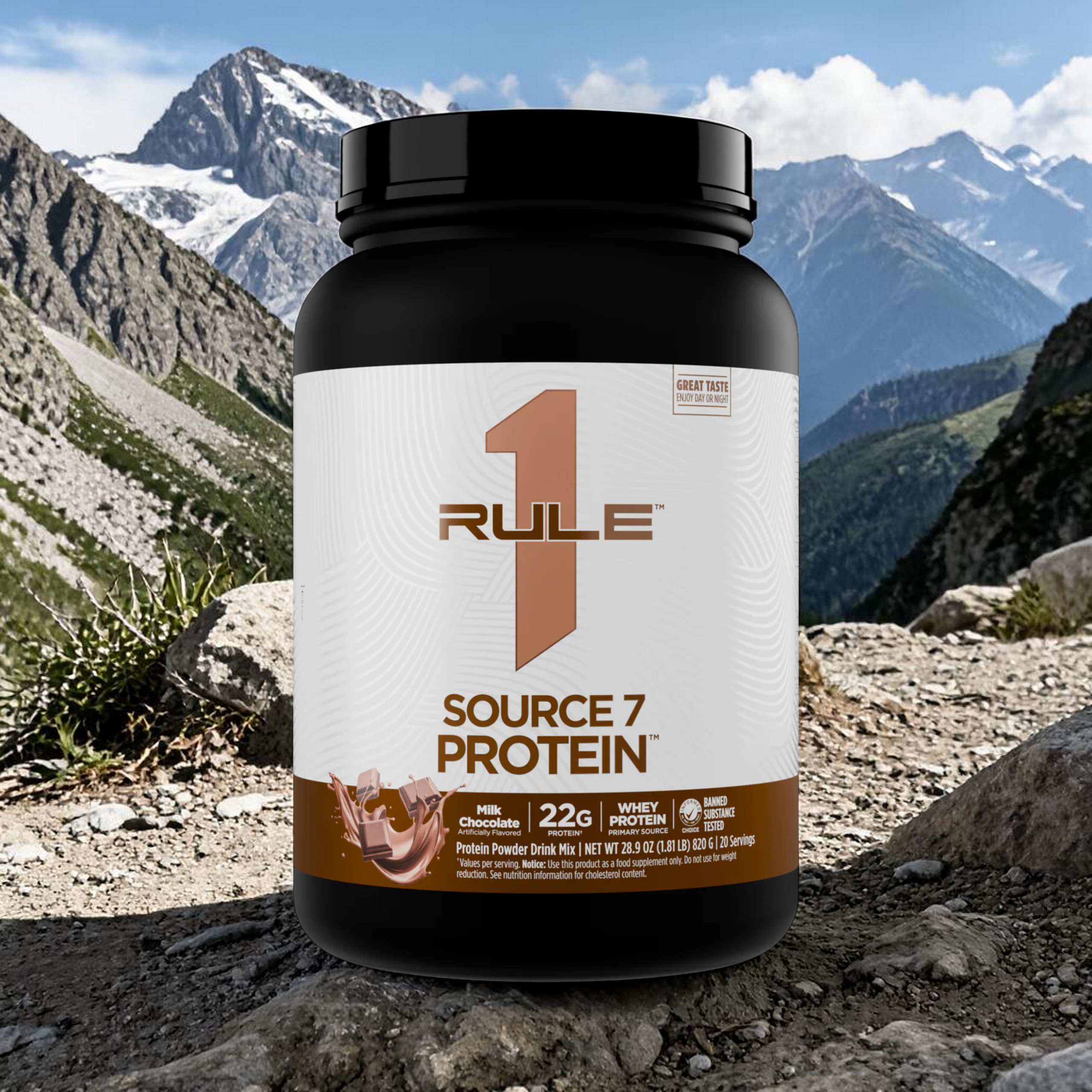 RULE 1 - R1 Source 7 Protein - 2x 820g