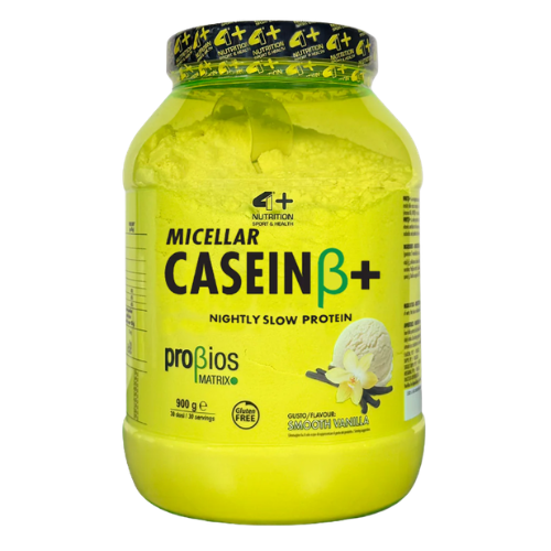 4+ NUTRITION - Micellar Casein+ - 2x 900g - Smooth Vanilla